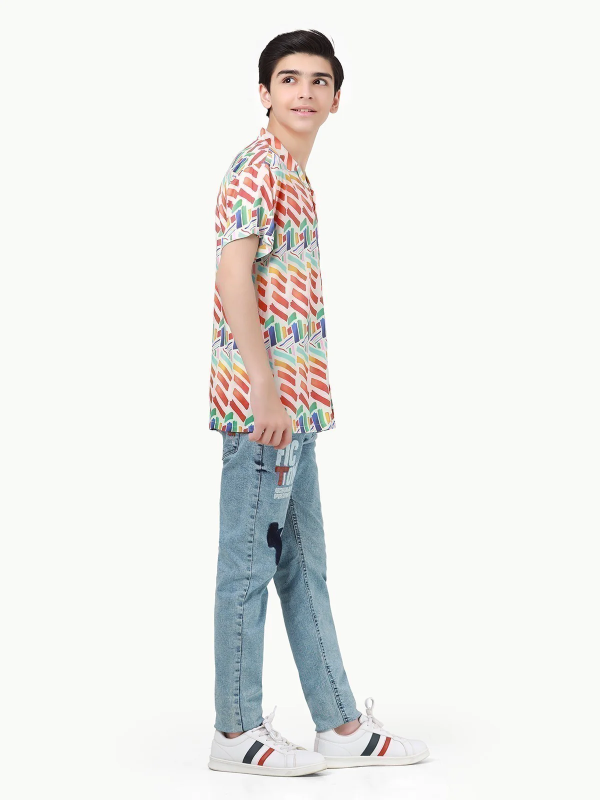 Boy's Multi Shirt - EBTS23-27418 - Image 2