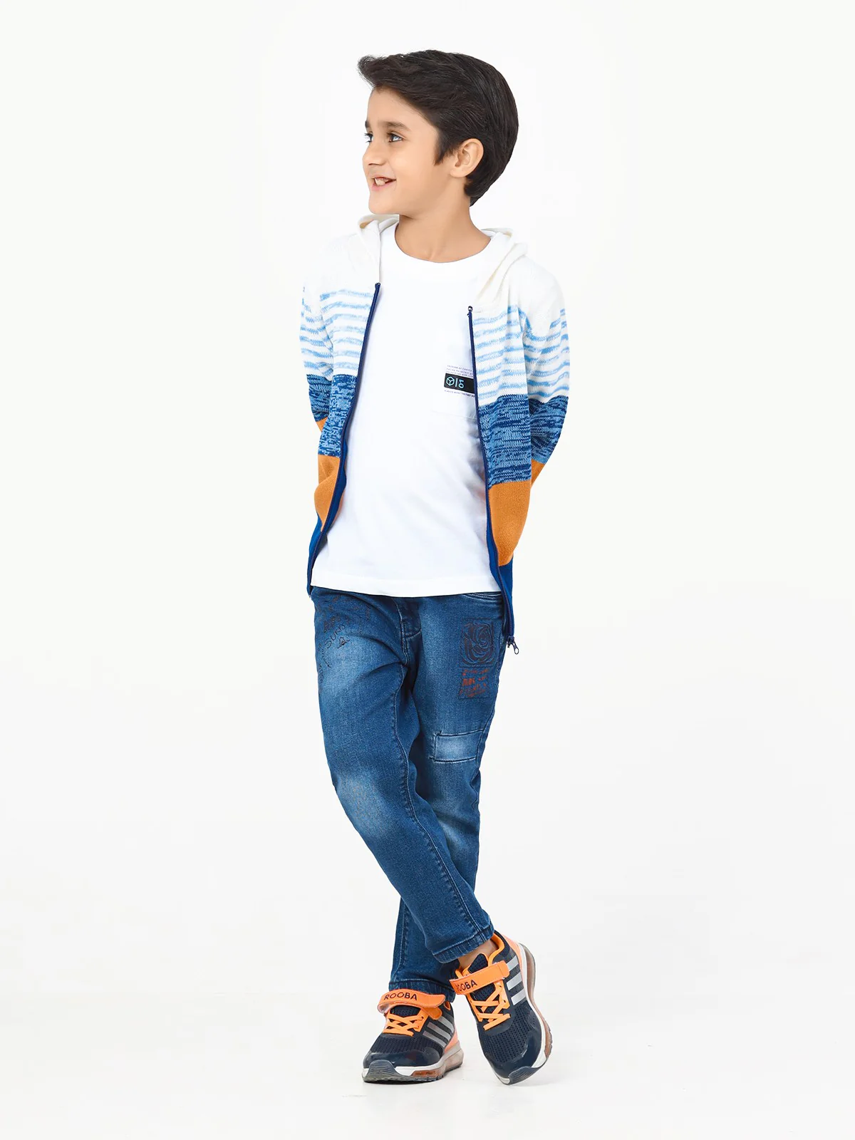 Boy's Multi Sweater - EBTSWT22-017 - Image 2