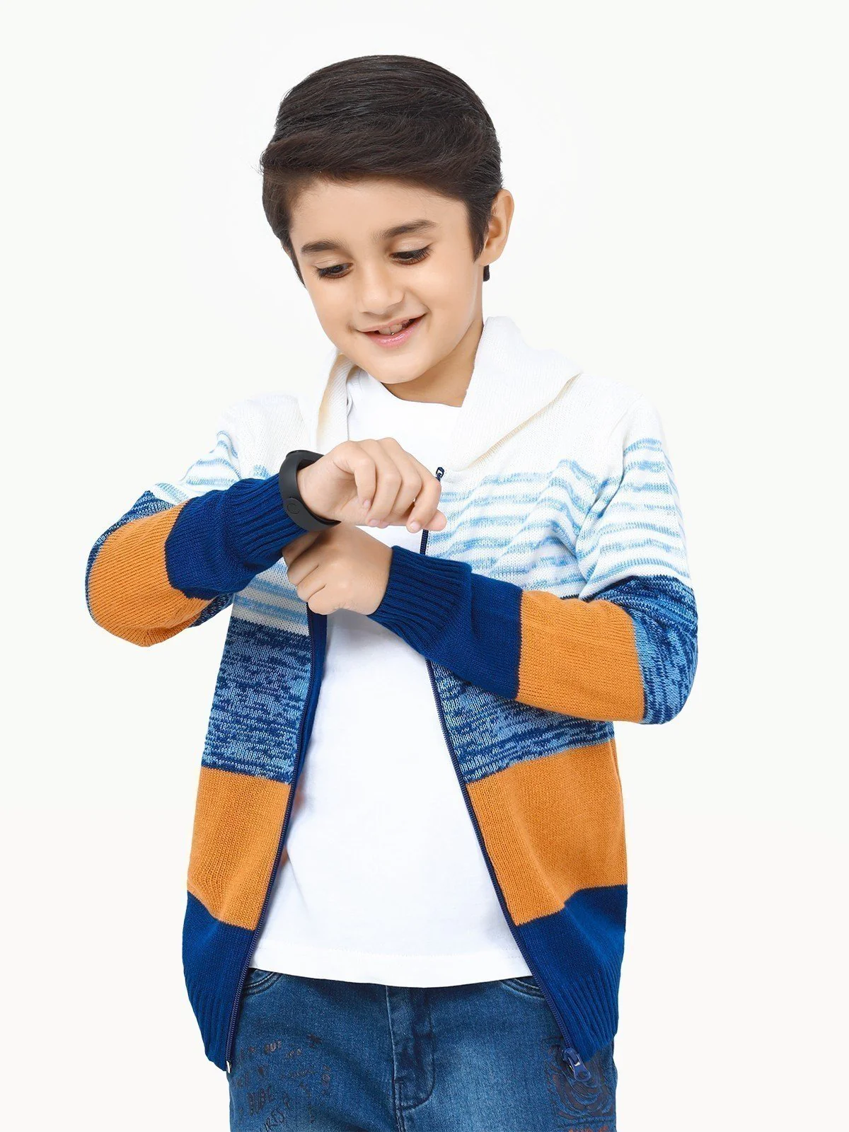 Boy's Multi Sweater - EBTSWT22-017 - Image 3