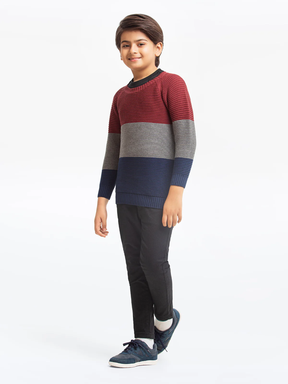 Boy's Multi Sweater - EBTSWT23-011 - Image 3