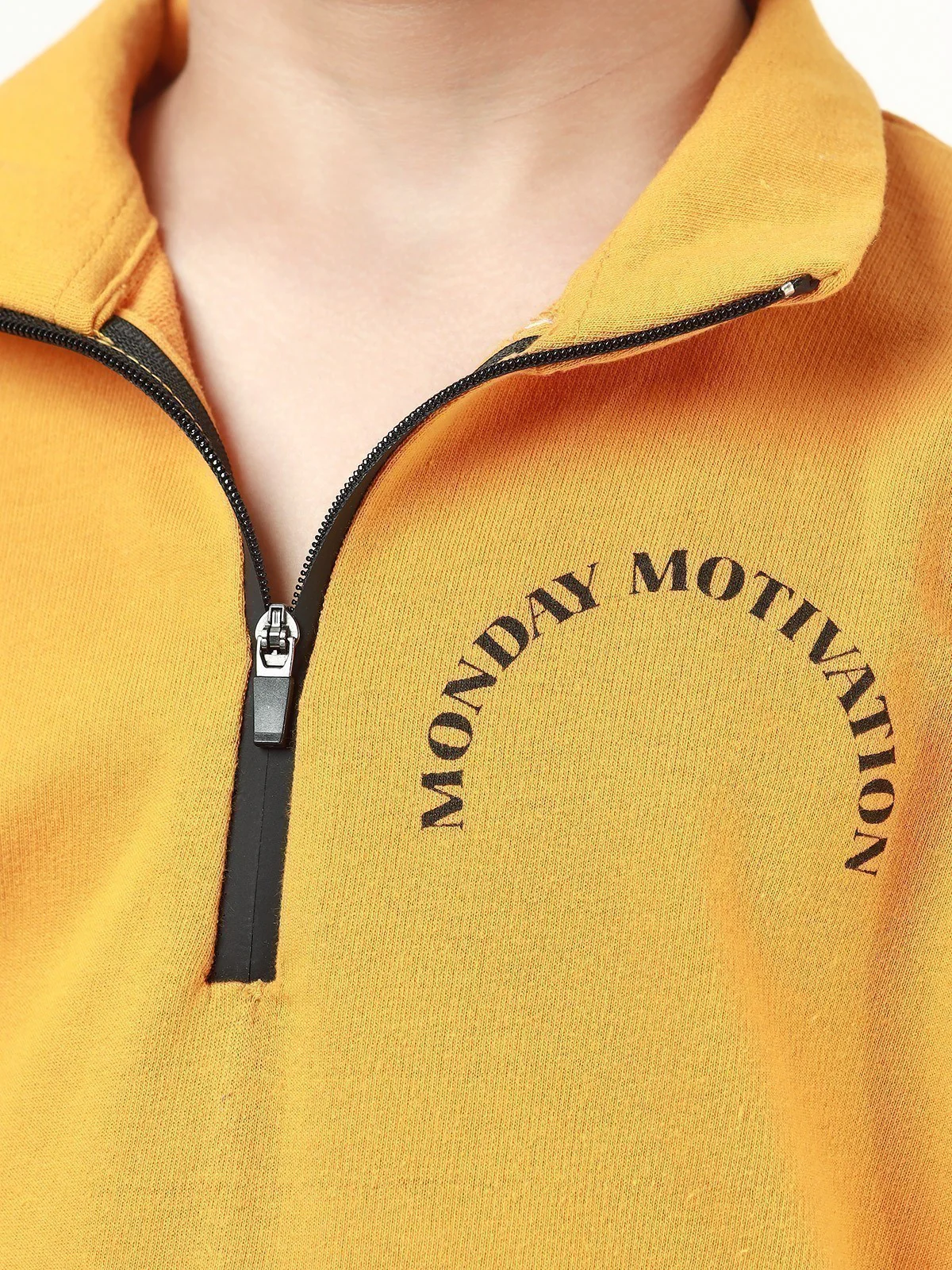 Boy's Mustard Sweatshirt - EBTSS21-006 - Image 3