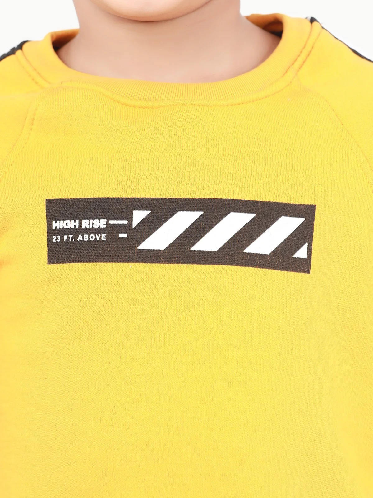 Boy's Mustard Sweatshirt - EBTSS22-003 - Image 4