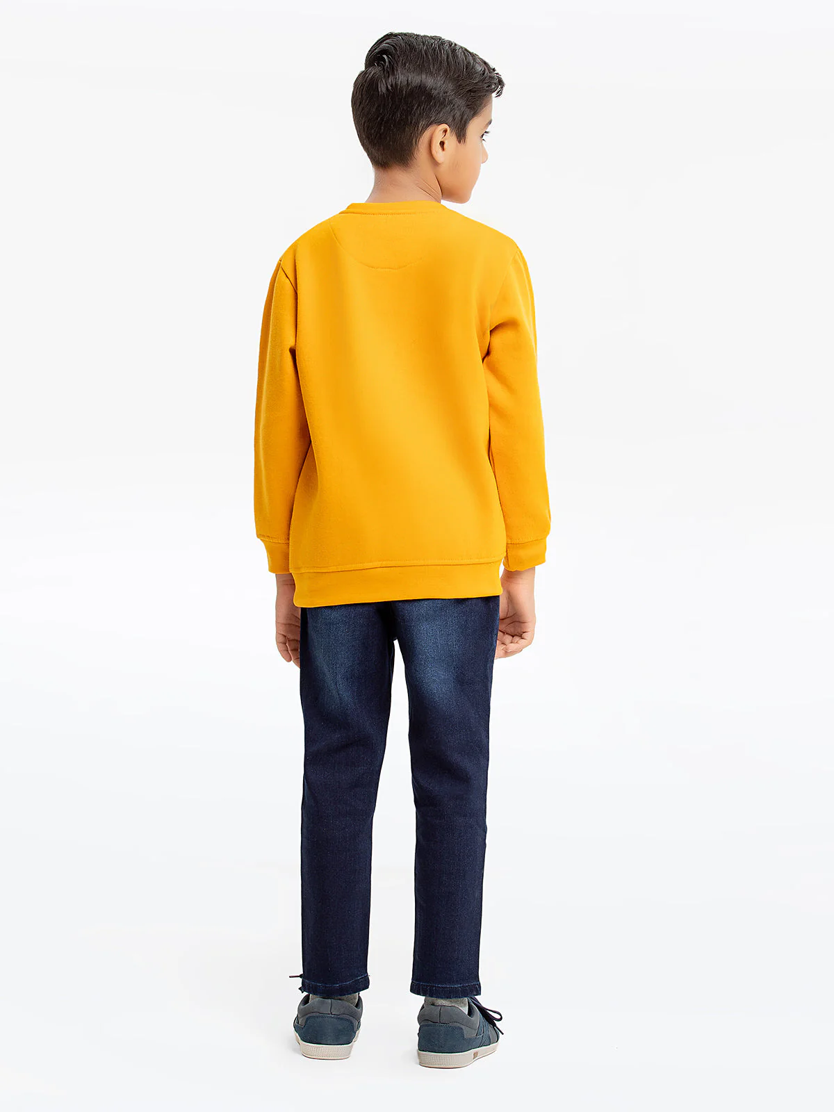 Boy's Mustard Sweatshirt - EBTSS23-016 - Image 6