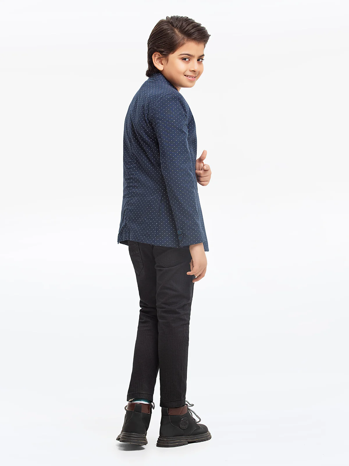 Boy's Navy Blazer - EBTB23-4506 - Image 3
