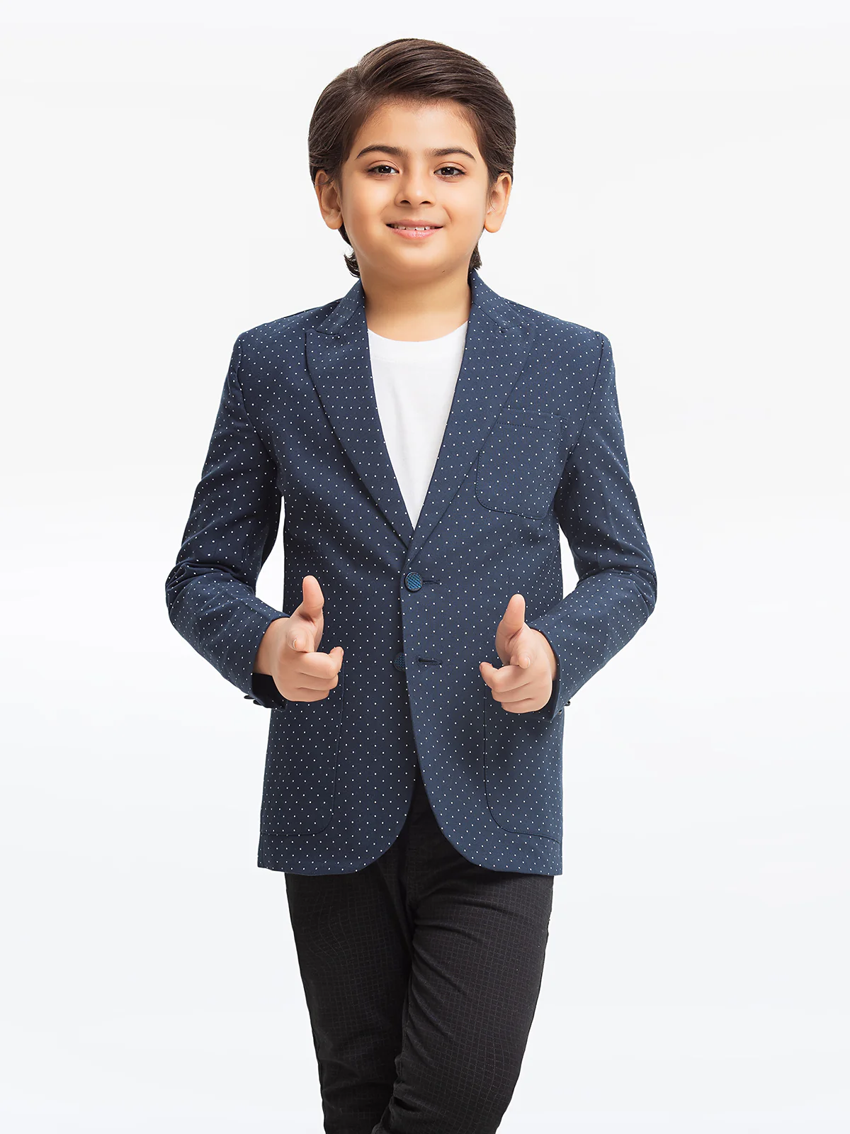 Boy's Navy Blazer - EBTB23-4506 - Image 4