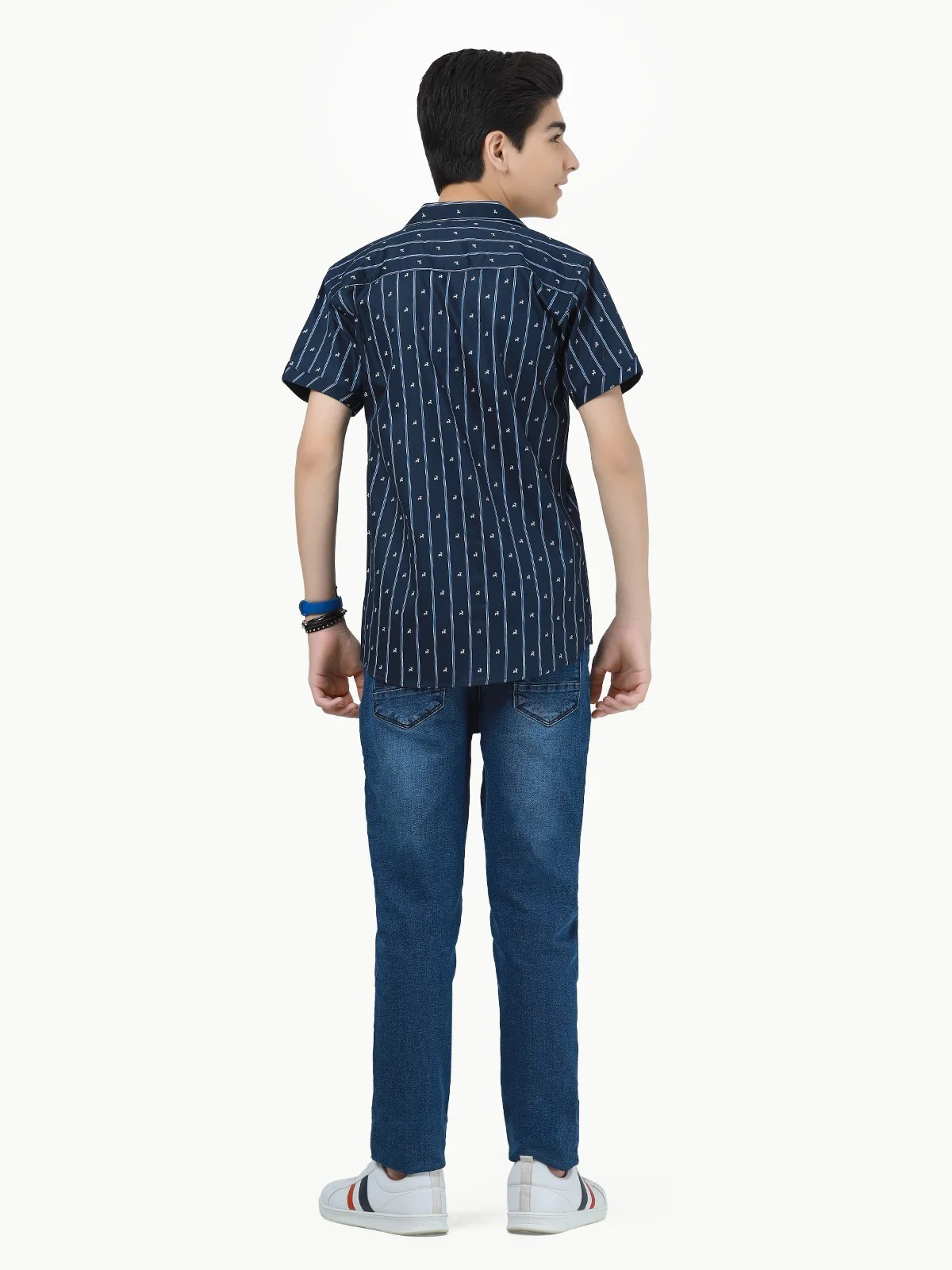 Boy's Navy Blue Shirt - EBTS23-27413 - Image 5