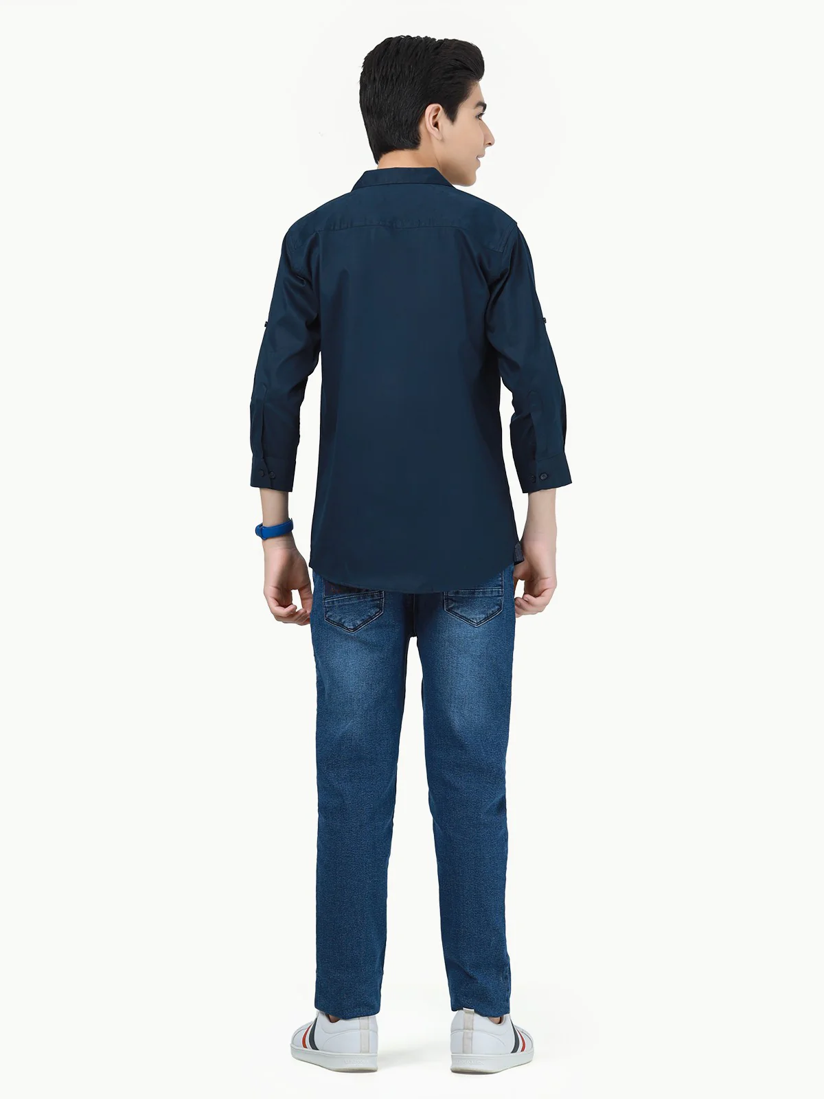 Boy's Navy Blue Shirt - EBTS23-27414 - Image 5