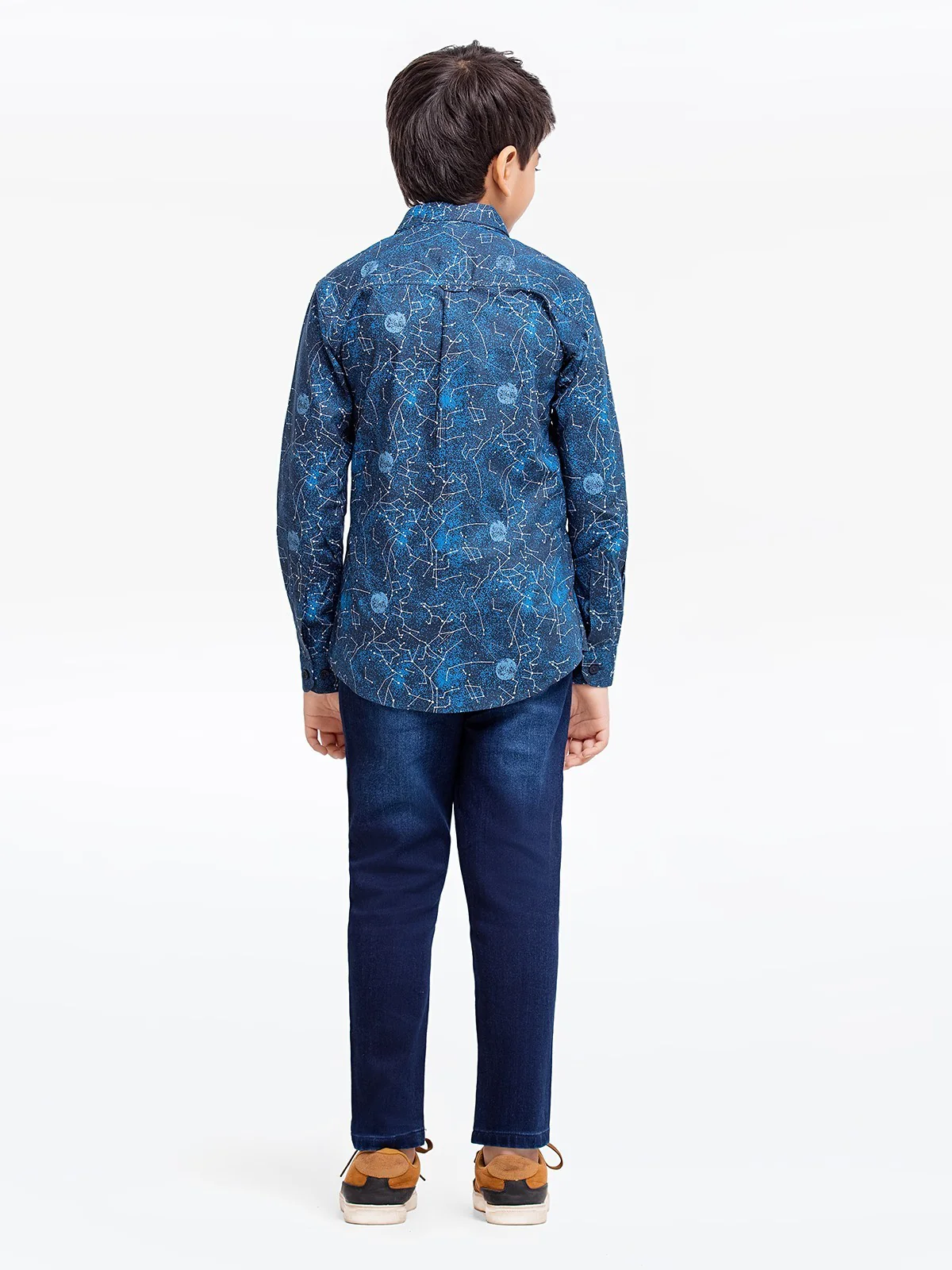 Boy's Navy Blue Shirt - EBTS23-27508 - Image 5