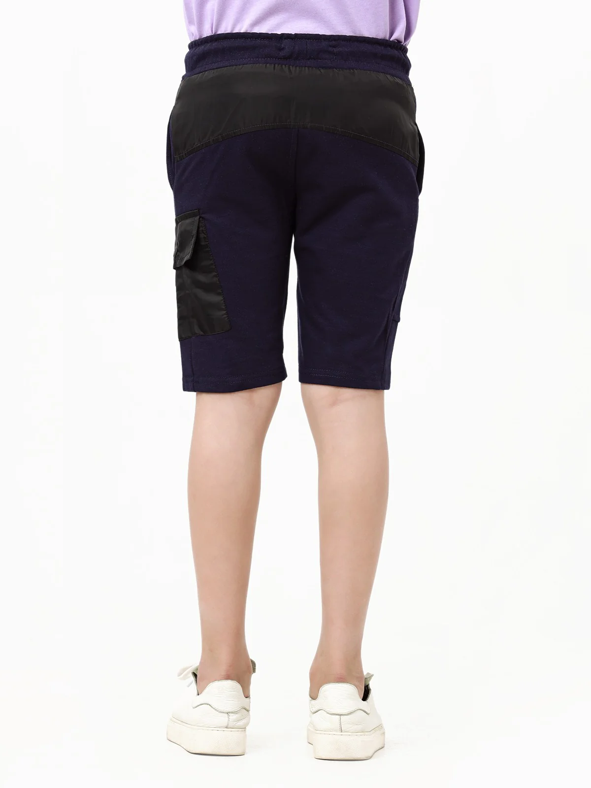 Boy's Navy Blue Shorts - EBBSK23-022 - Image 3