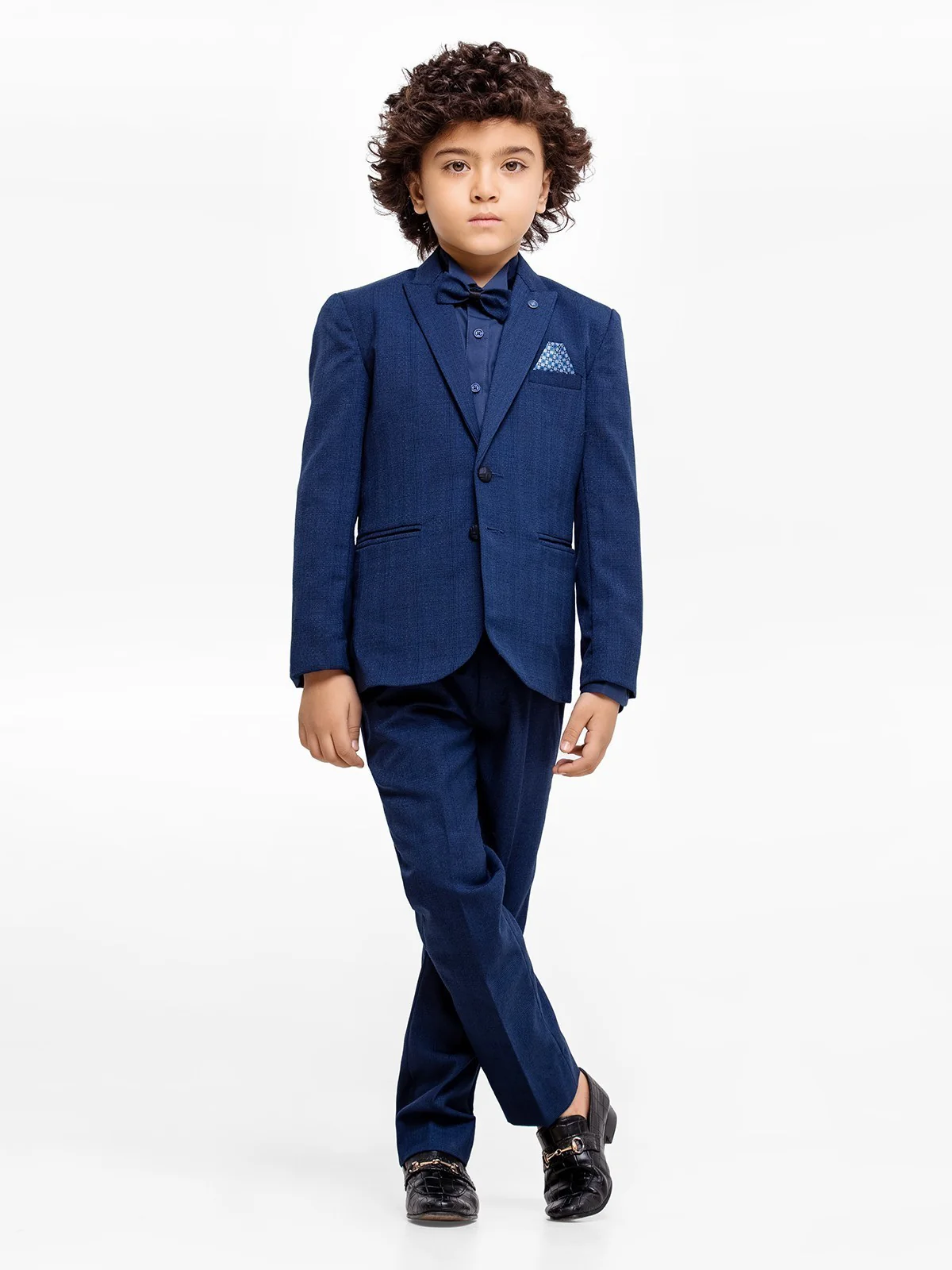 Boy's Navy Coat Pant - EBTCPC22-4489 - Image 2