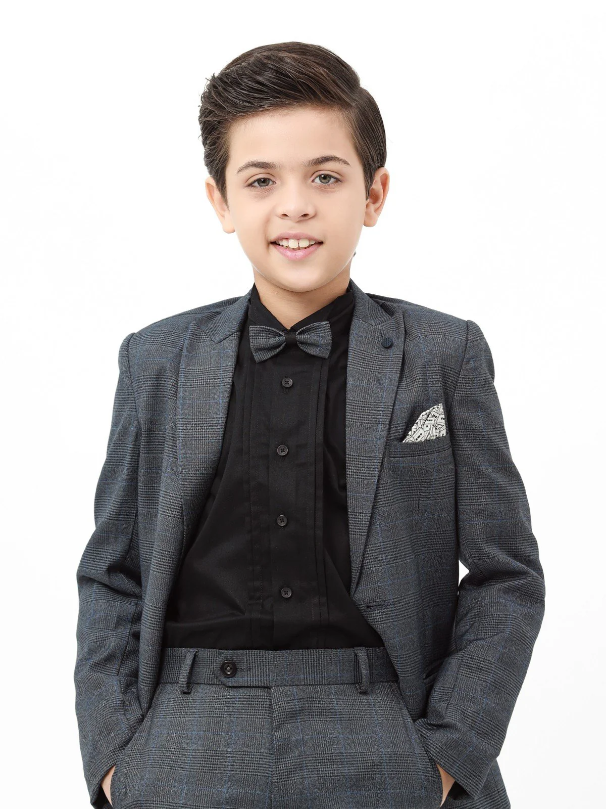 Boy's Navy Coat Pant - EBTCPC22-4491 - Image 3