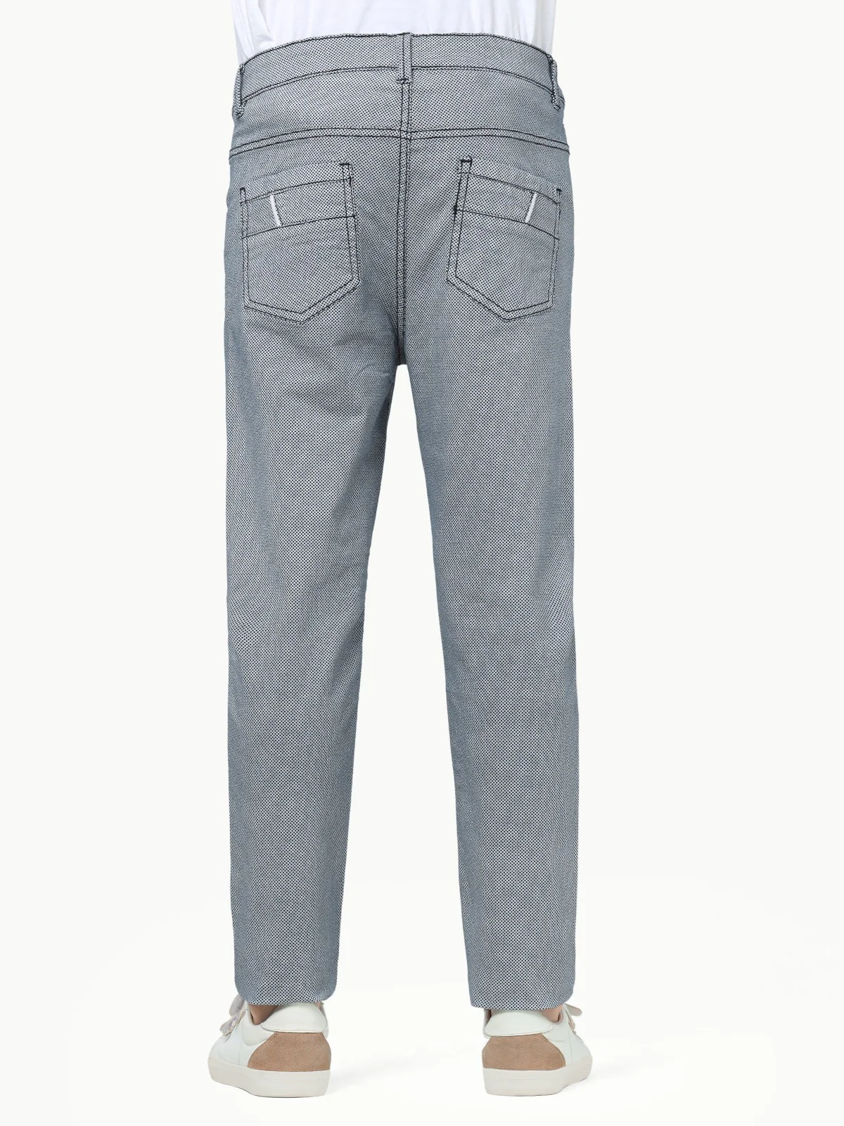 Boy's Navy & White Chino Pant - EBBCP23-013 - Image 6