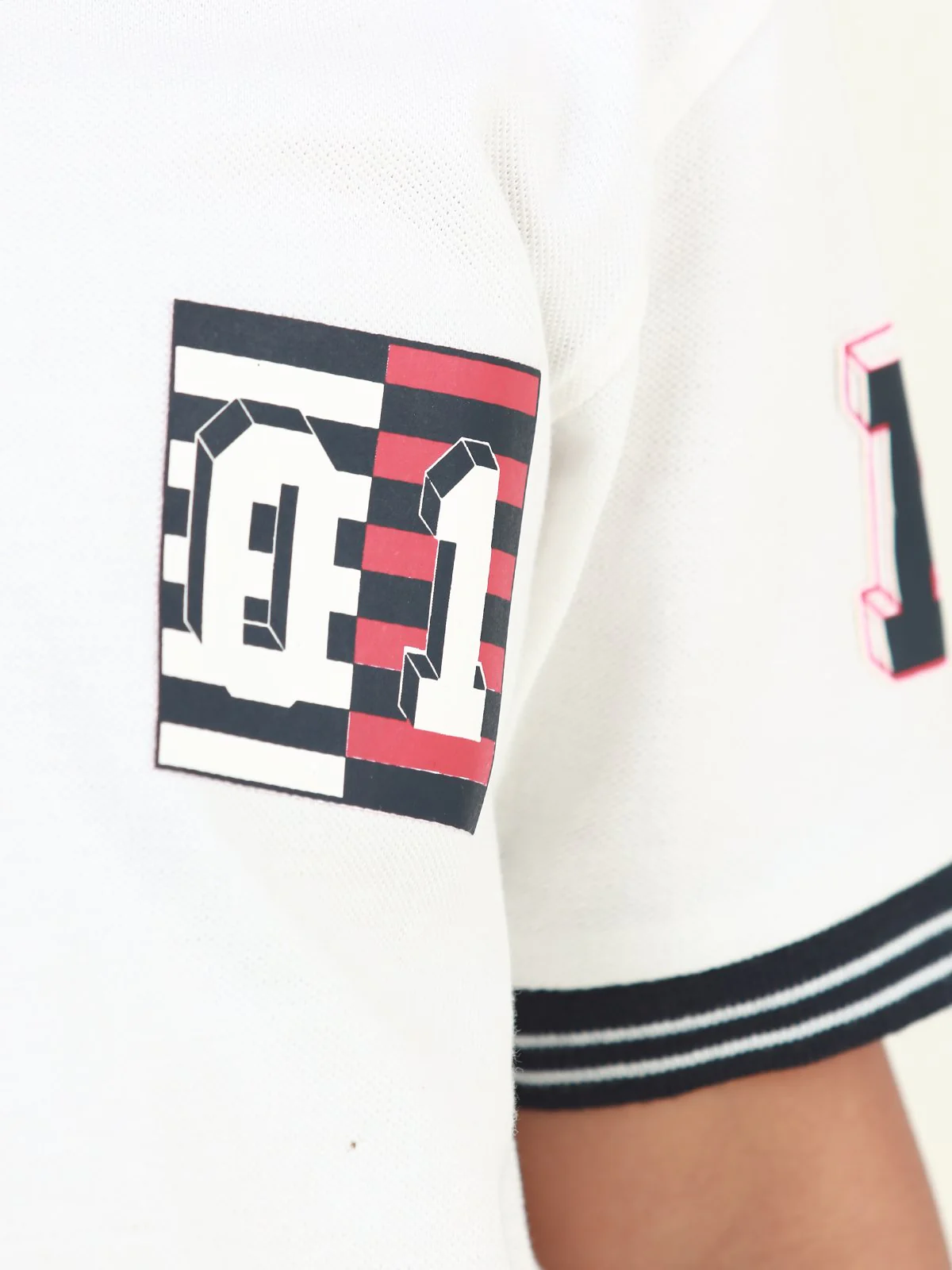 Boy's Navy & White Polo Shirt - EBTPS22-011 - Image 4
