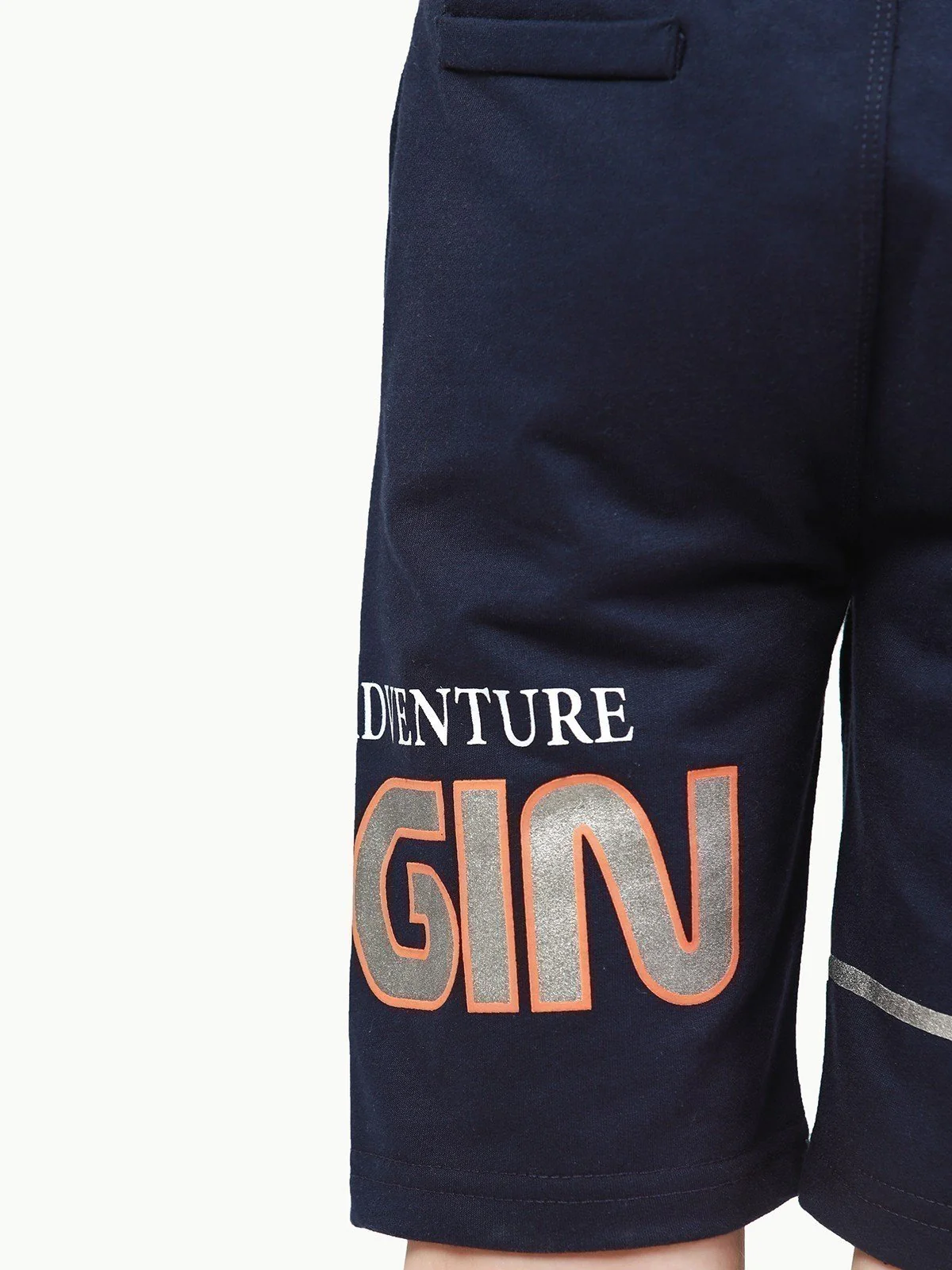 Boy's Navy & White Shorts - EBBSK22-012 - Image 3