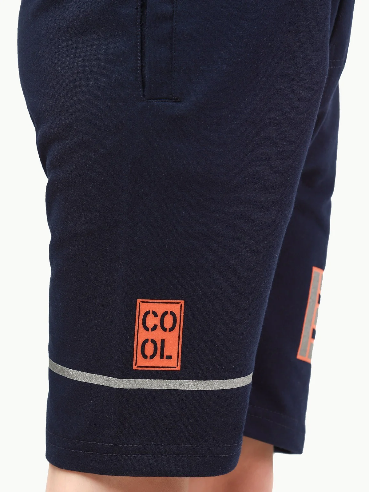 Boy's Navy & White Shorts - EBBSK22-012 - Image 5