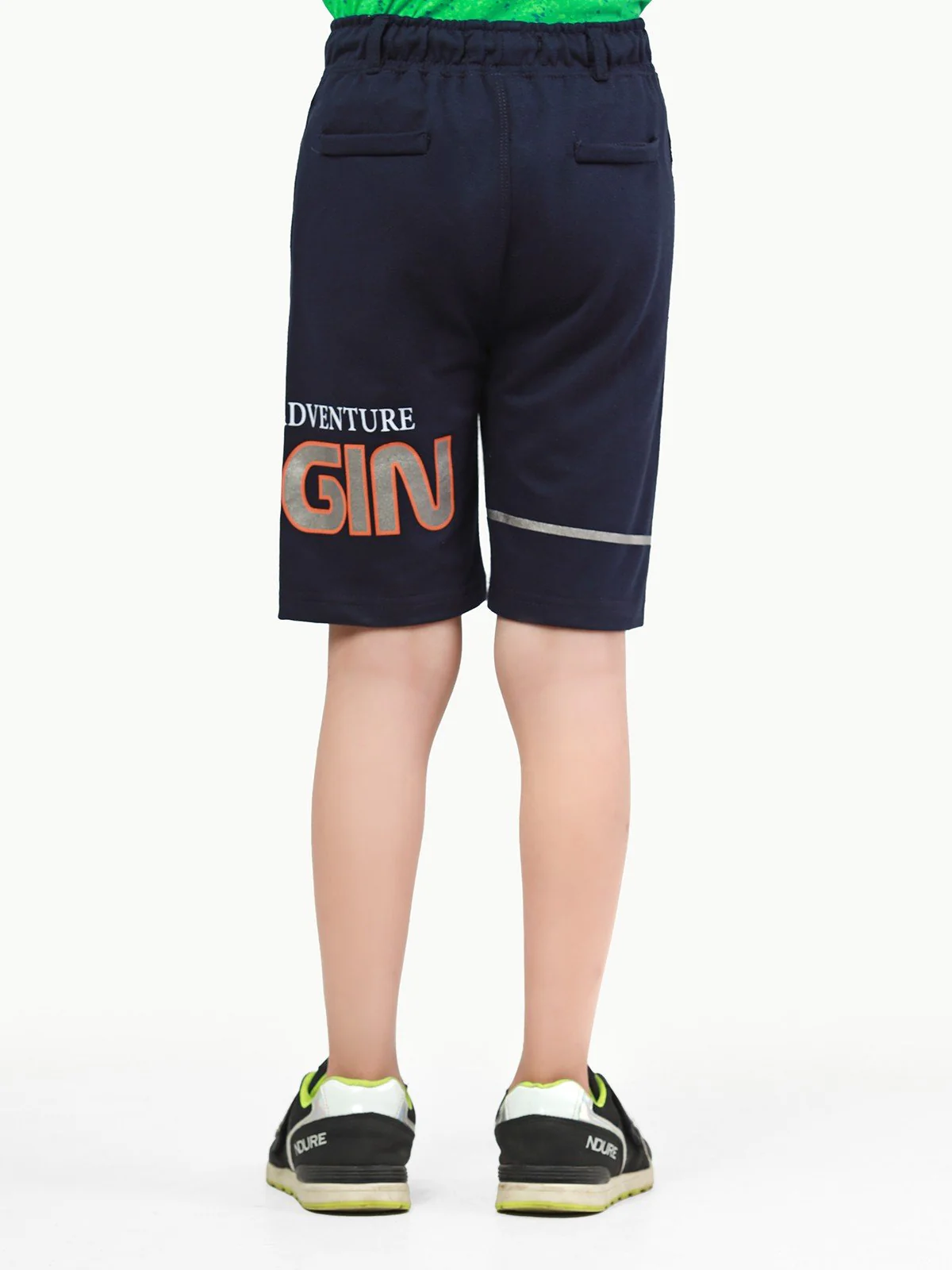 Boy's Navy & White Shorts - EBBSK22-012 - Image 6