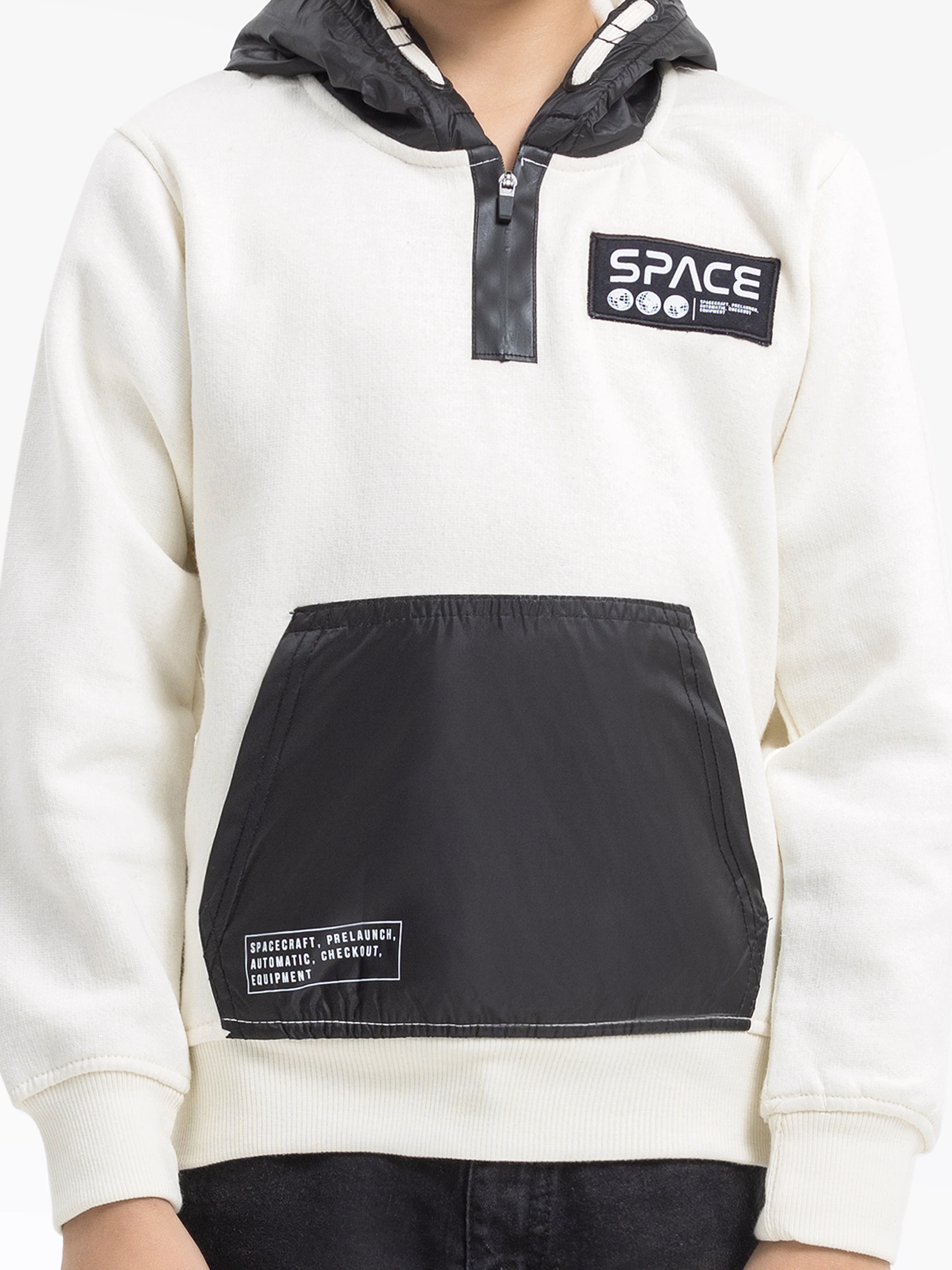 Boy's Off White Hoodie - EBTH22-015 - Image 3