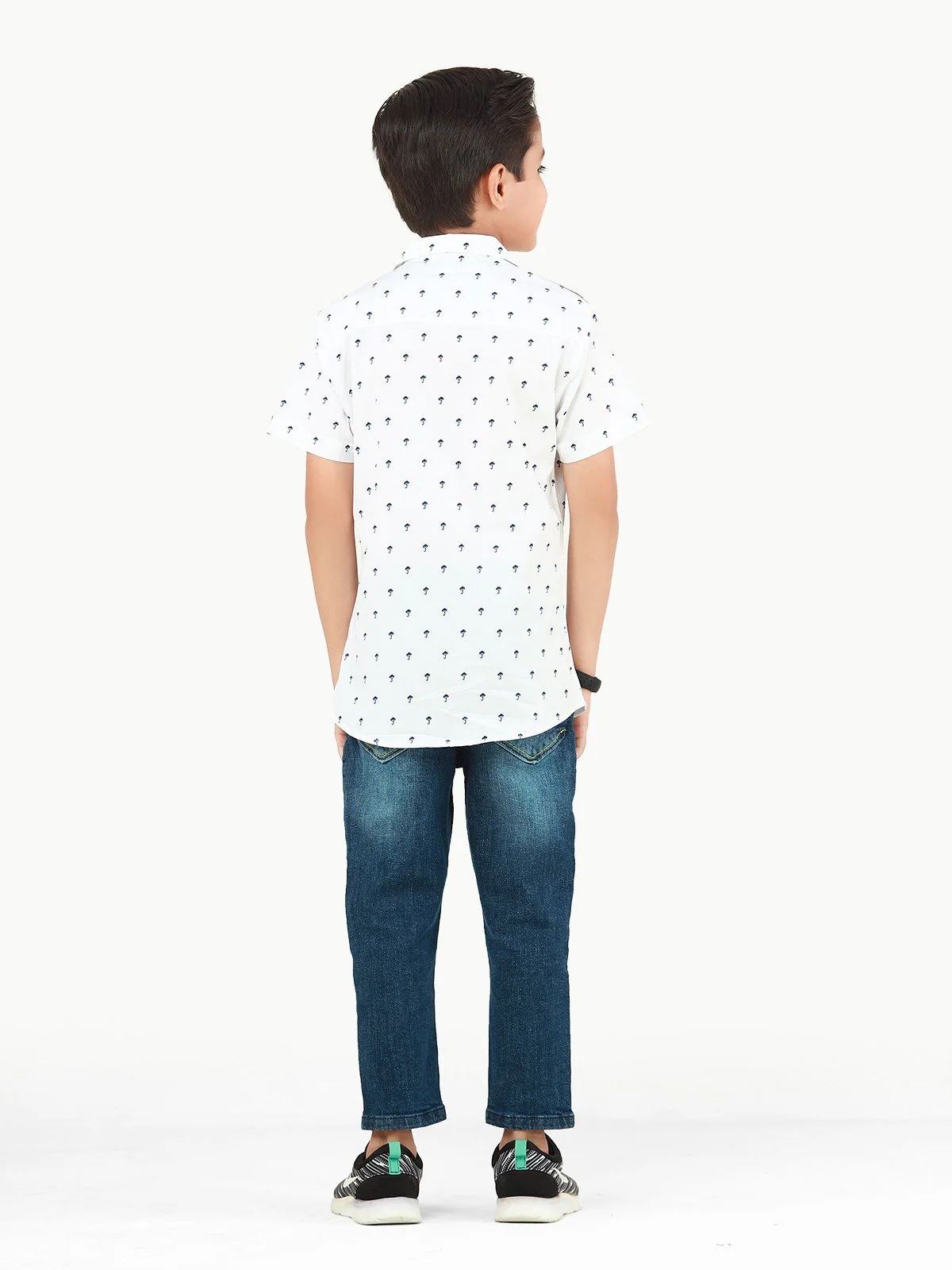 Boy's Off White Shirt - EBTS22-27410 - Image 6