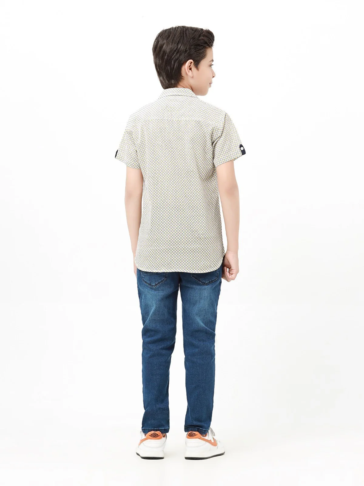Boy's Off White Shirt - EBTS22-27454 - Image 5