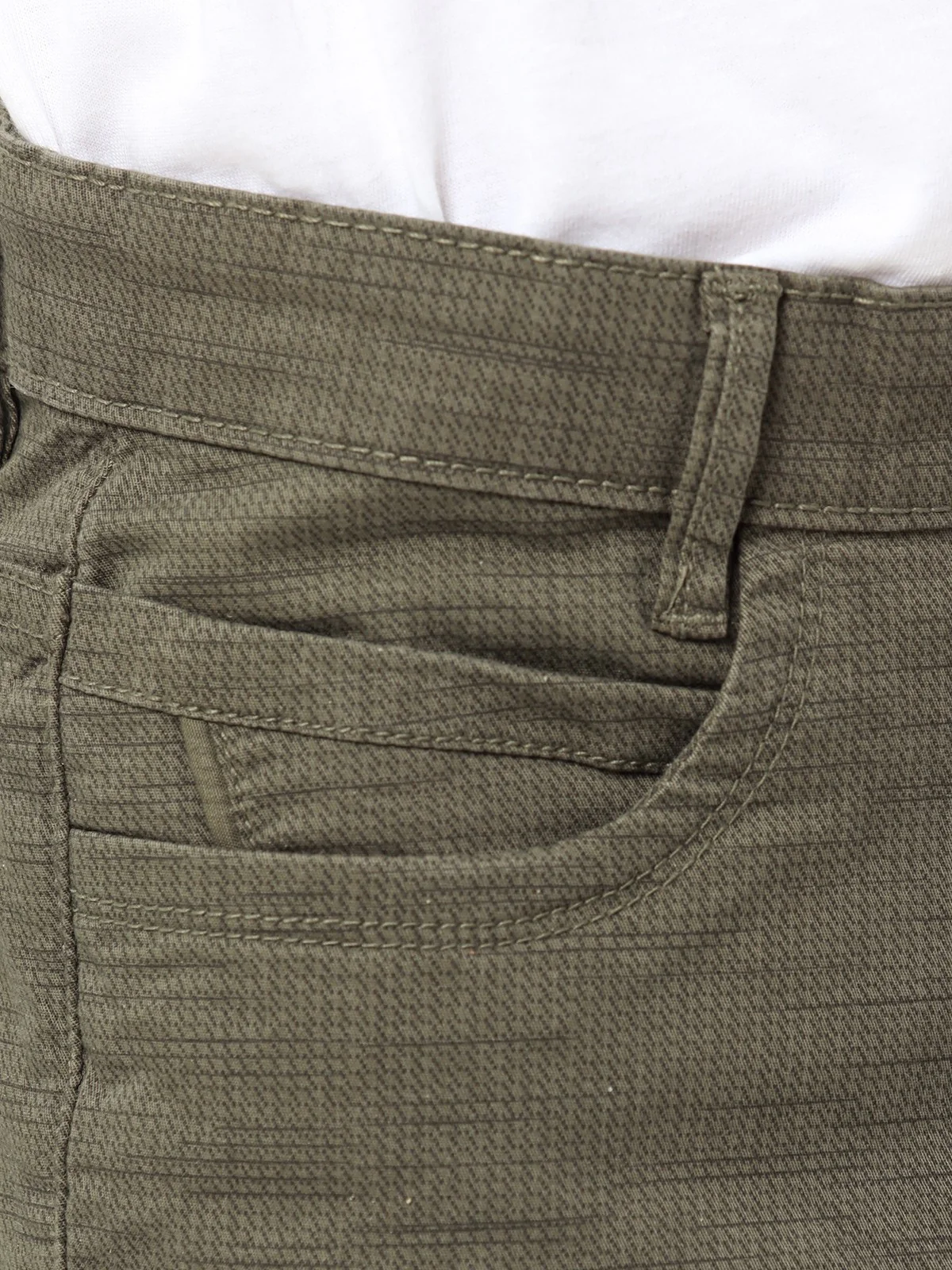 Boy's Olive Chino Pant - EBBCP23-027 - Image 3