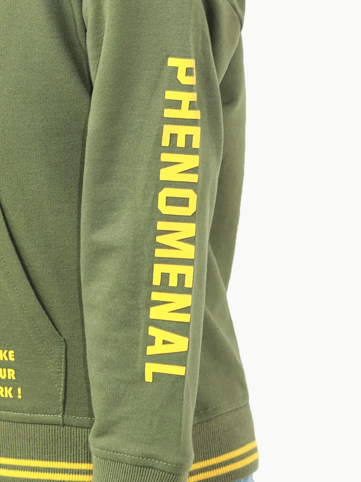 Boy's Olive Sweatshirt - EBTSS22-011 - Image 4