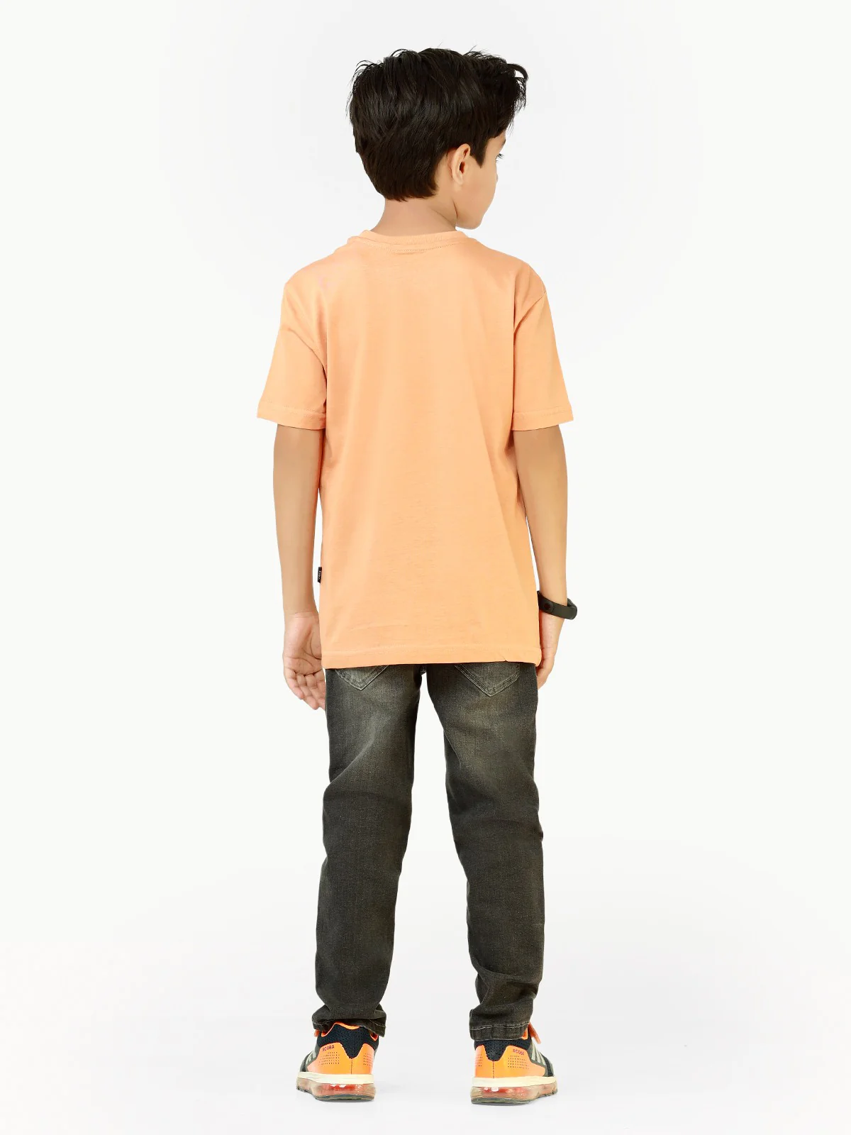 Boy's Peach T-Shirt - EBTTS22-020 - Image 6