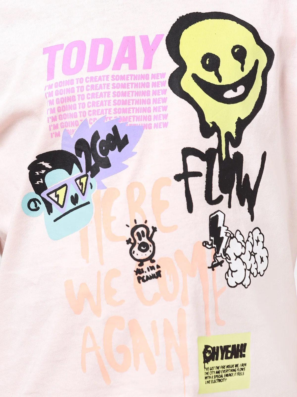 Boy's Peach T-Shirt - EBTTS23-015 - Image 3