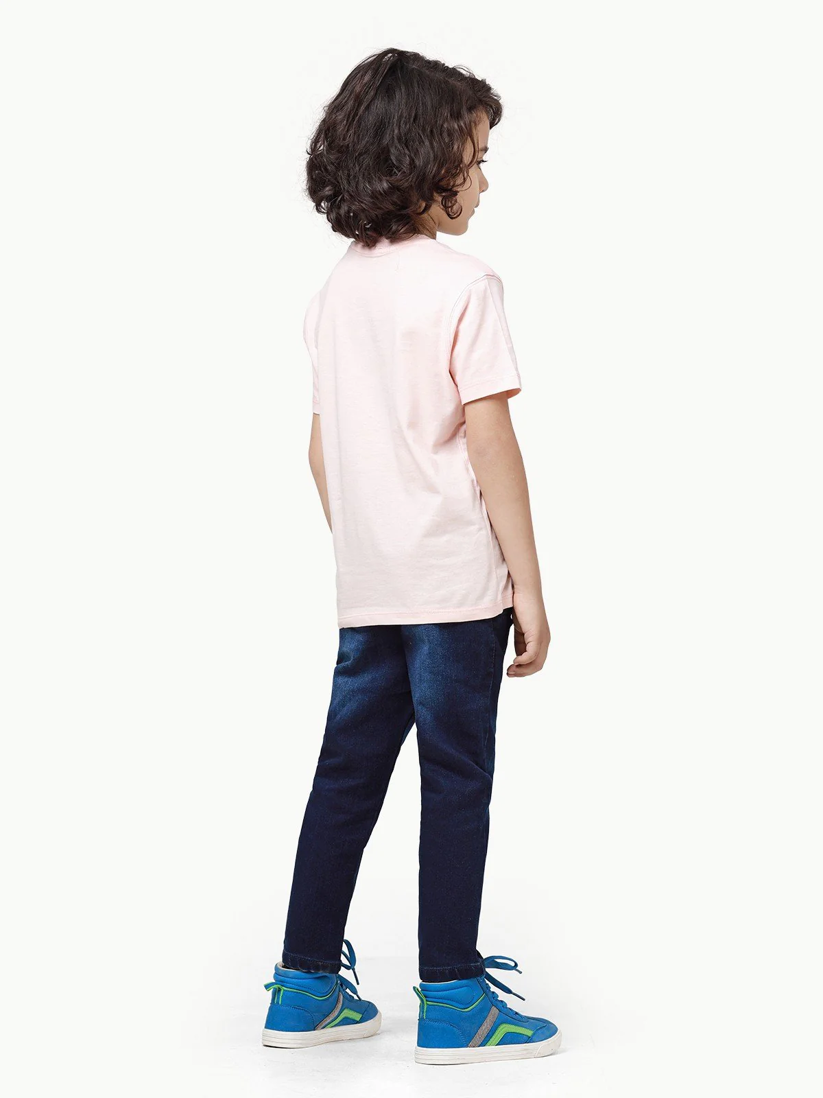 Boy's Peach T-Shirt - EBTTS23-015 - Image 4