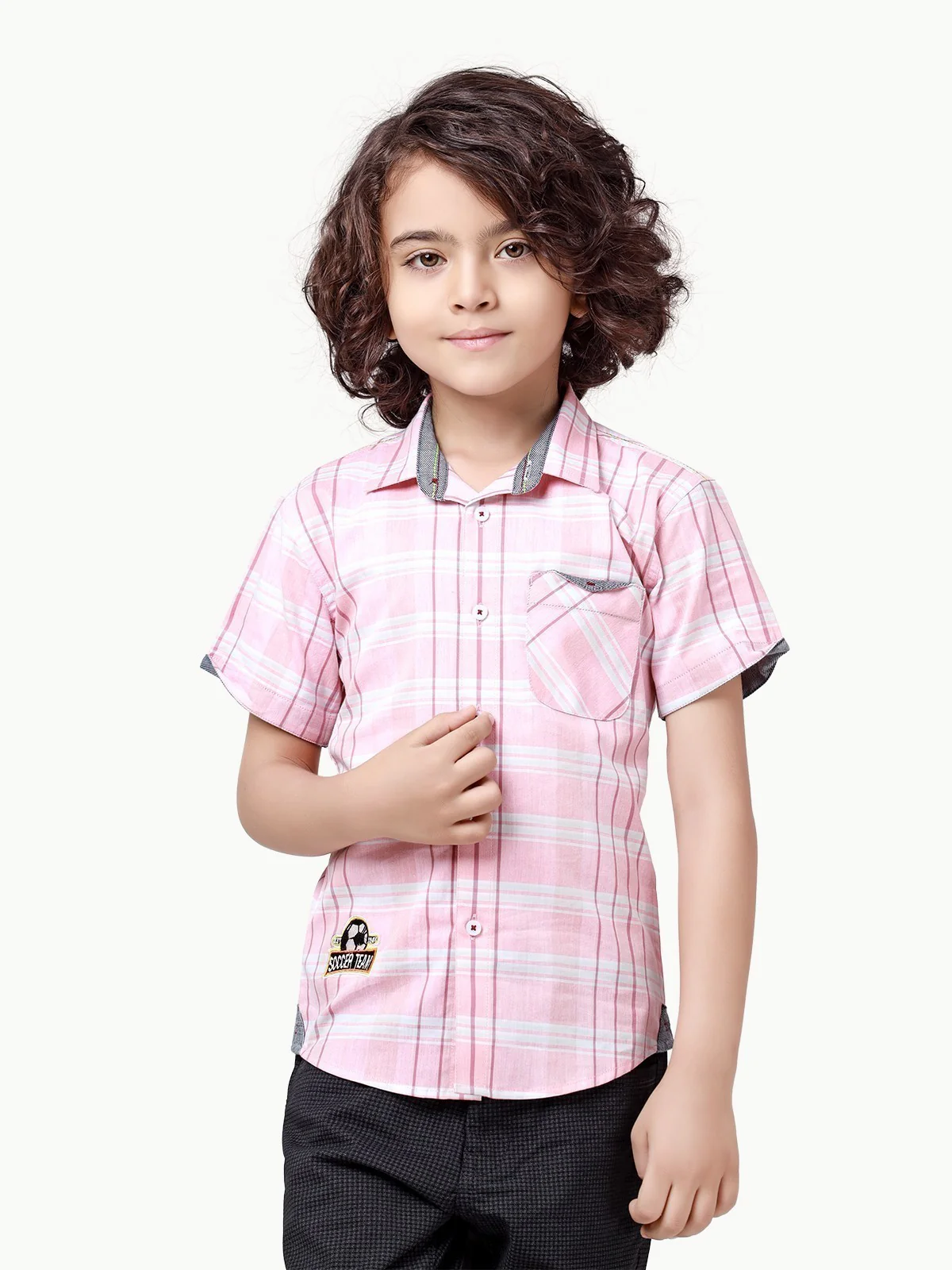 Boy's Pink Shirt - EBTS22-27445 - Image 2