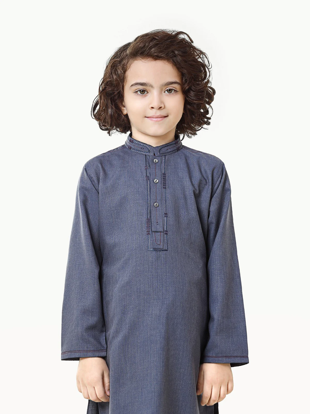 Boy's Purple Kurta Shalwar - EBTKS23-3815 - Image 3