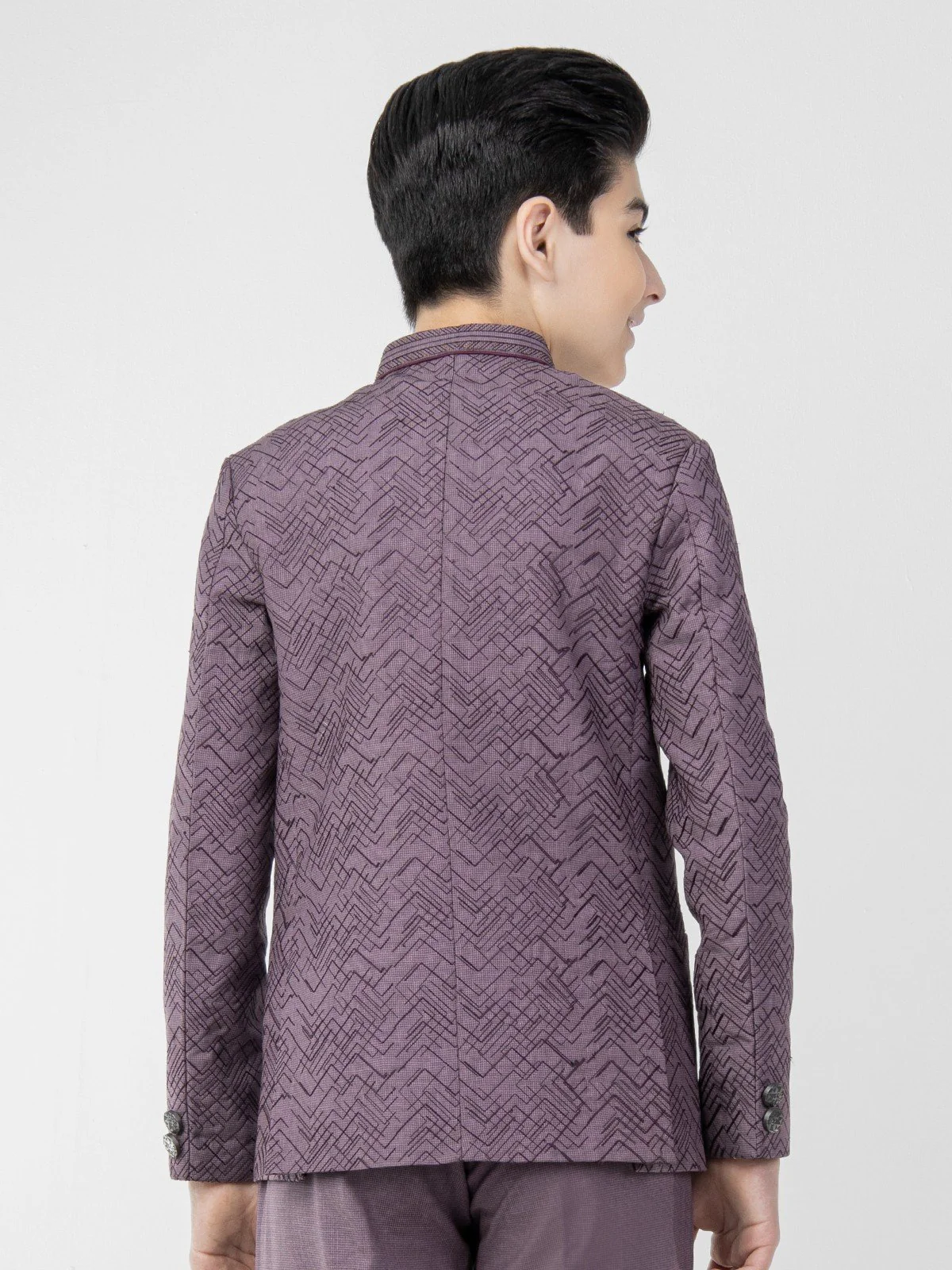 Boy's Purple Prince Suit - EBTPCS21-015 - Image 4