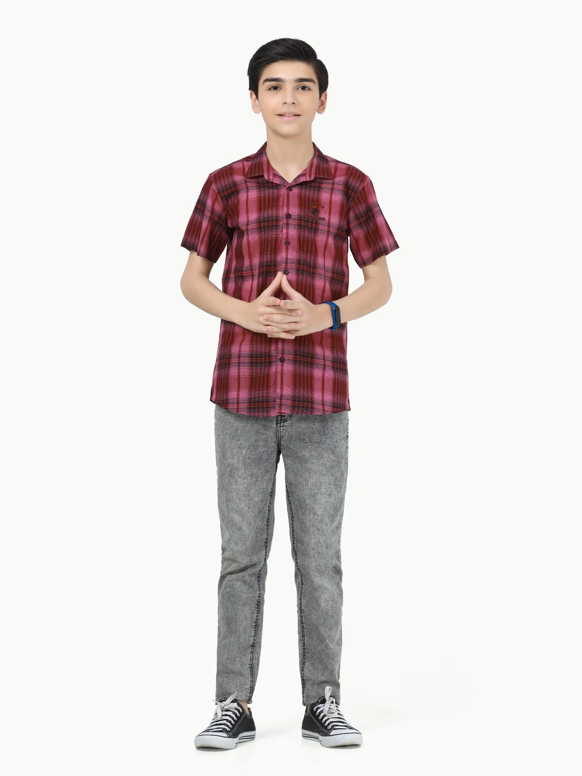 Boy's Purple Shirt - EBTS22-27411