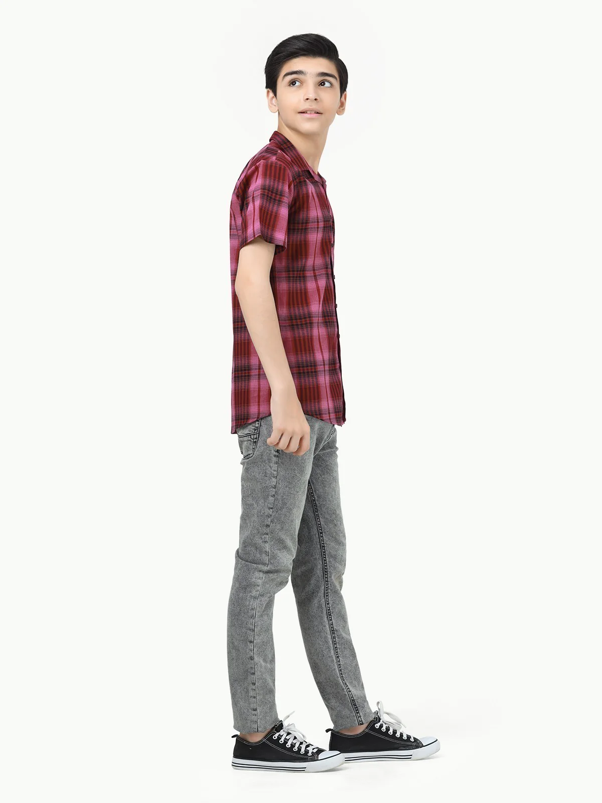 Boy's Purple Shirt - EBTS22-27411 - Image 4