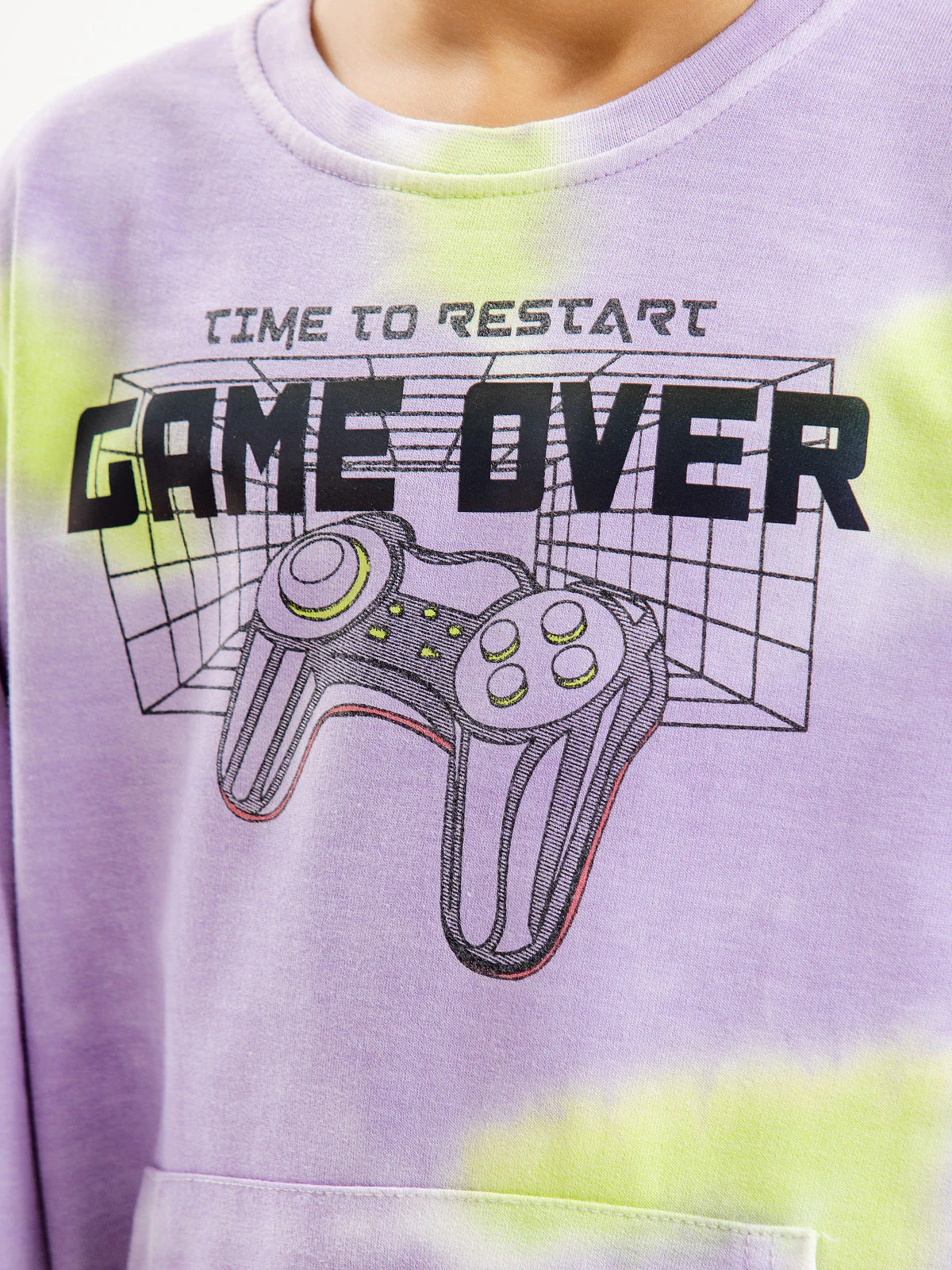 Boy's Purple Sweatshirt - EBTSS23-014 - Image 3
