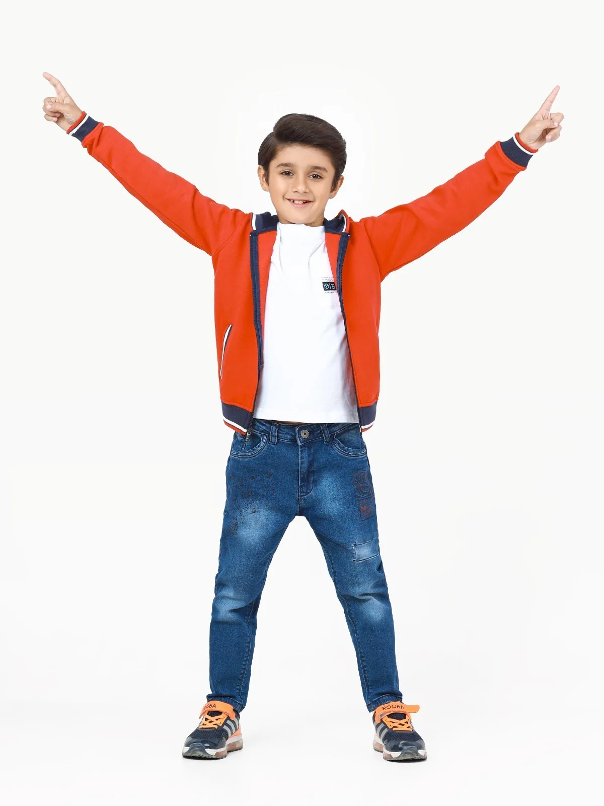 Boy's Red Hoodie - EBTH22-012 - Image 4