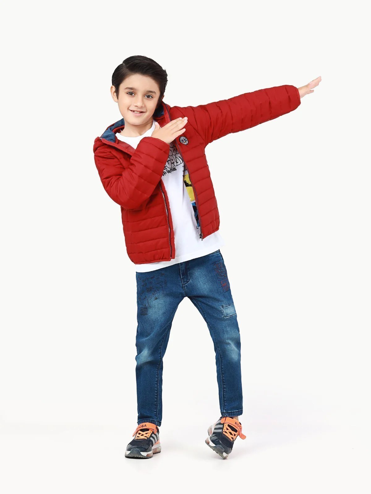 Boy's Red Jacket - EBTJP22-005 - Image 4