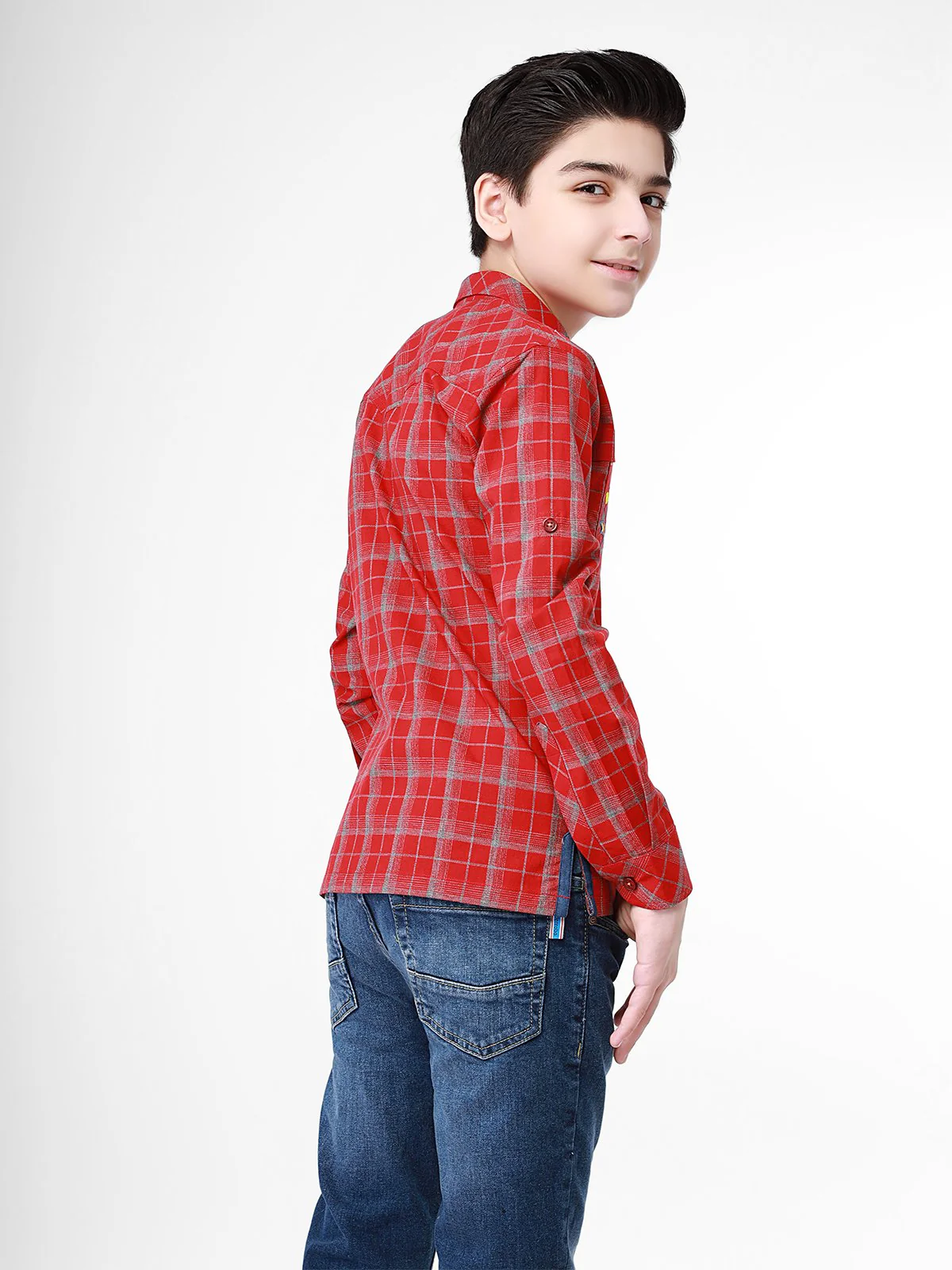 Boy's Red Shirt - EBTS22-27336 - Image 3