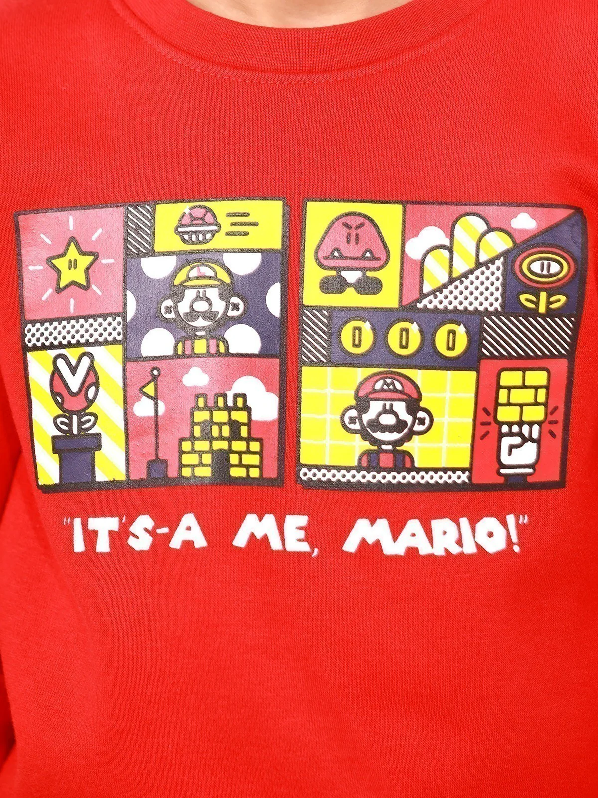 Boy's Red Sweatshirt - EBTSS22-006 - Image 5