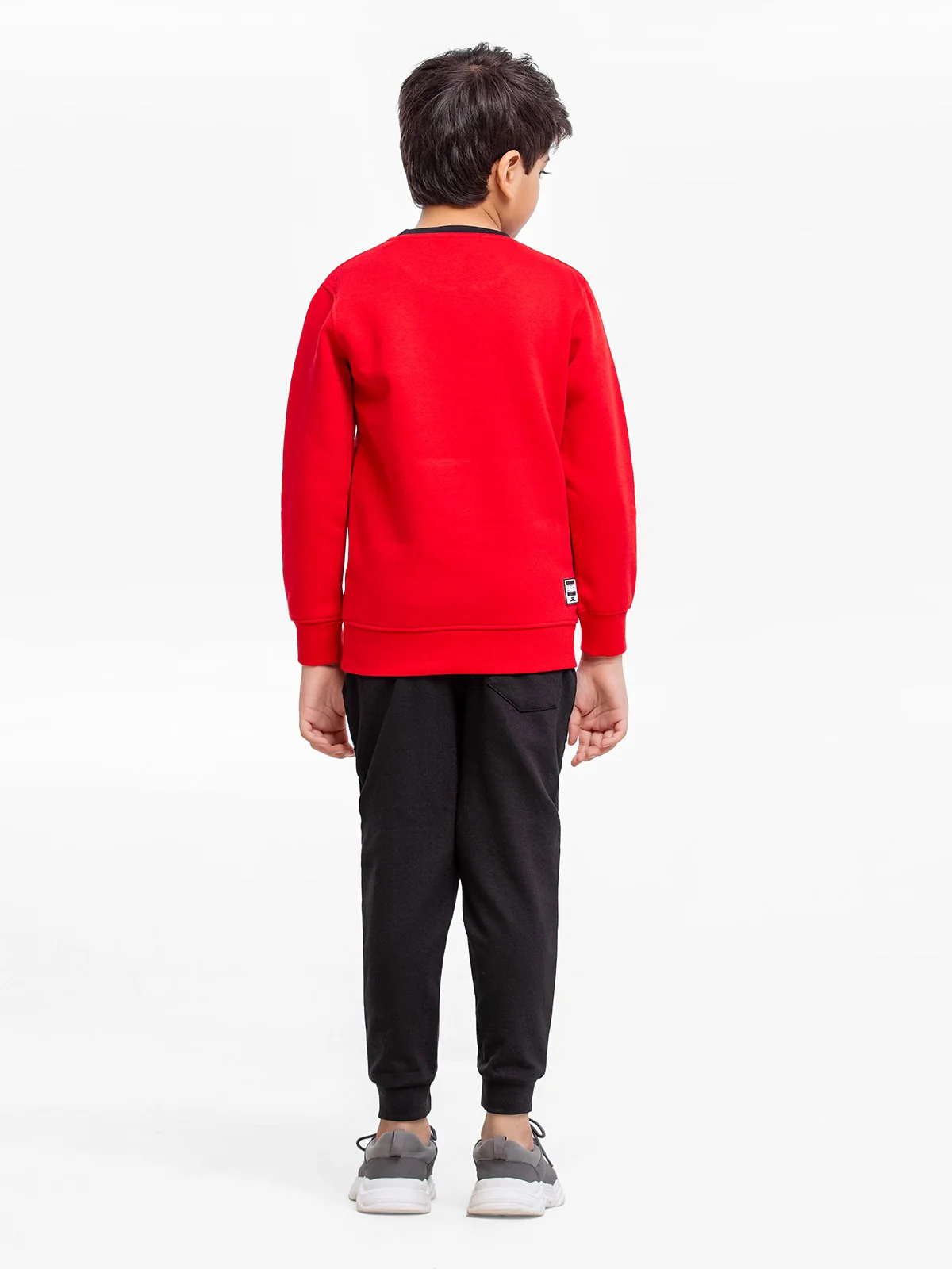 Boy's Red Sweatshirt - EBTSS23-006 - Image 6
