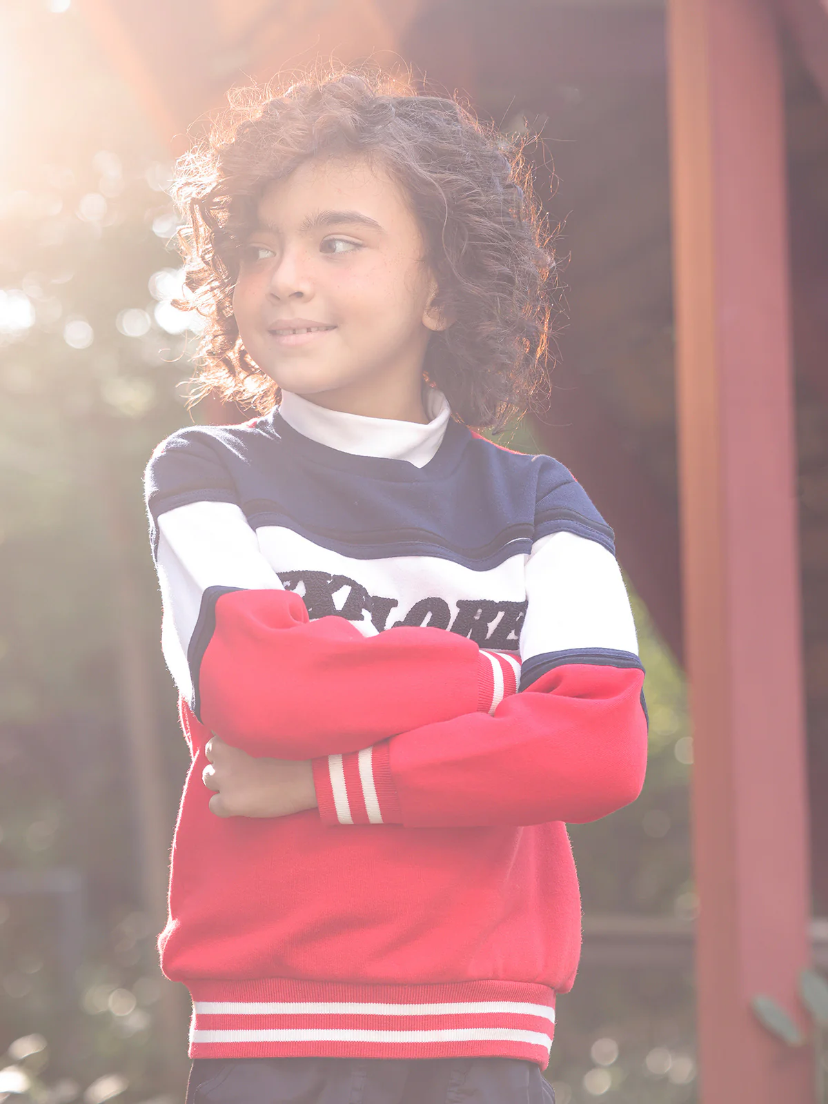Boy's Red Sweatshirt - EBTSS23-009 - Image 3