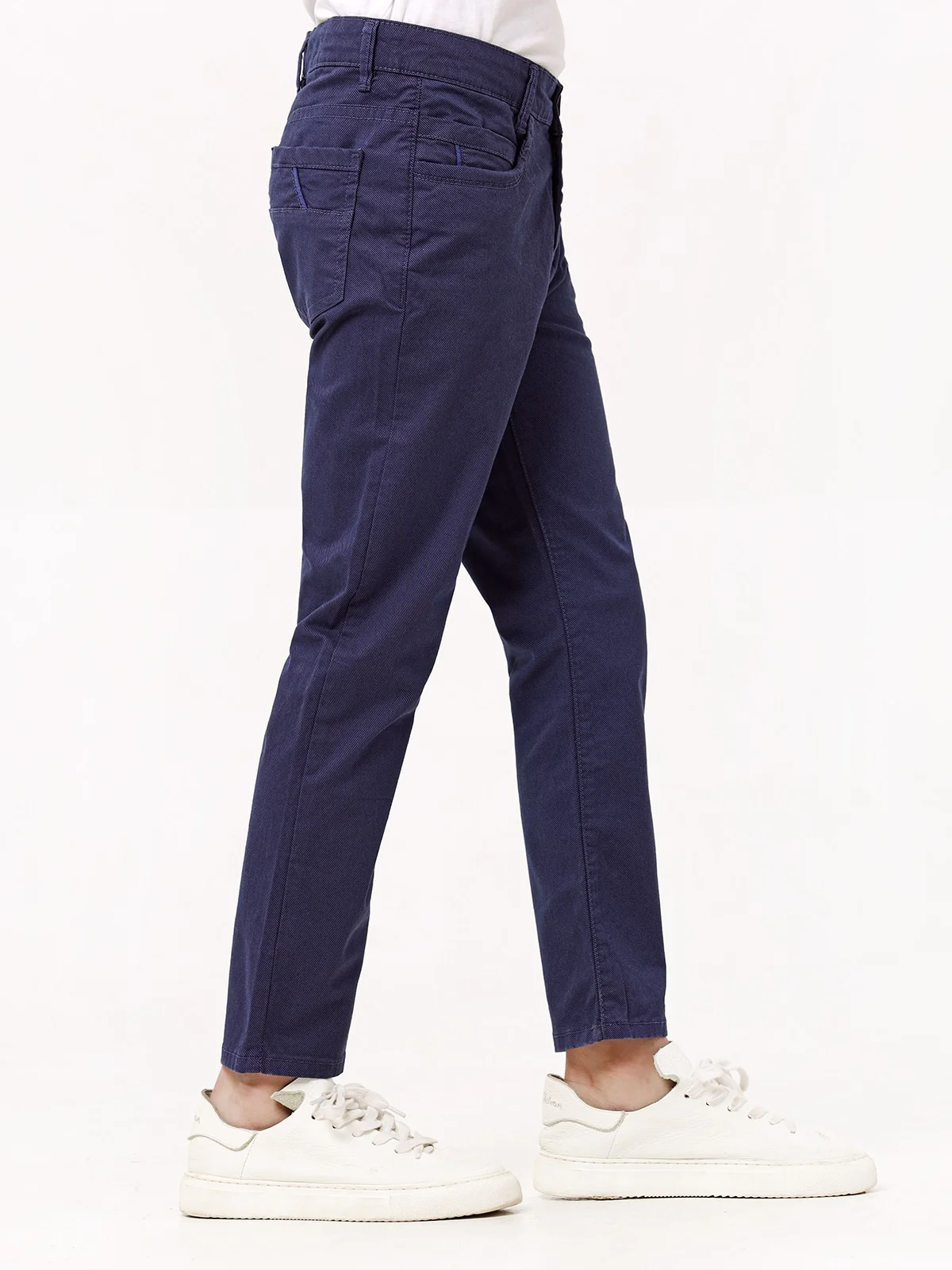 Boy's Royal Blue Chino Pant - EBBCP23-029 - Image 3