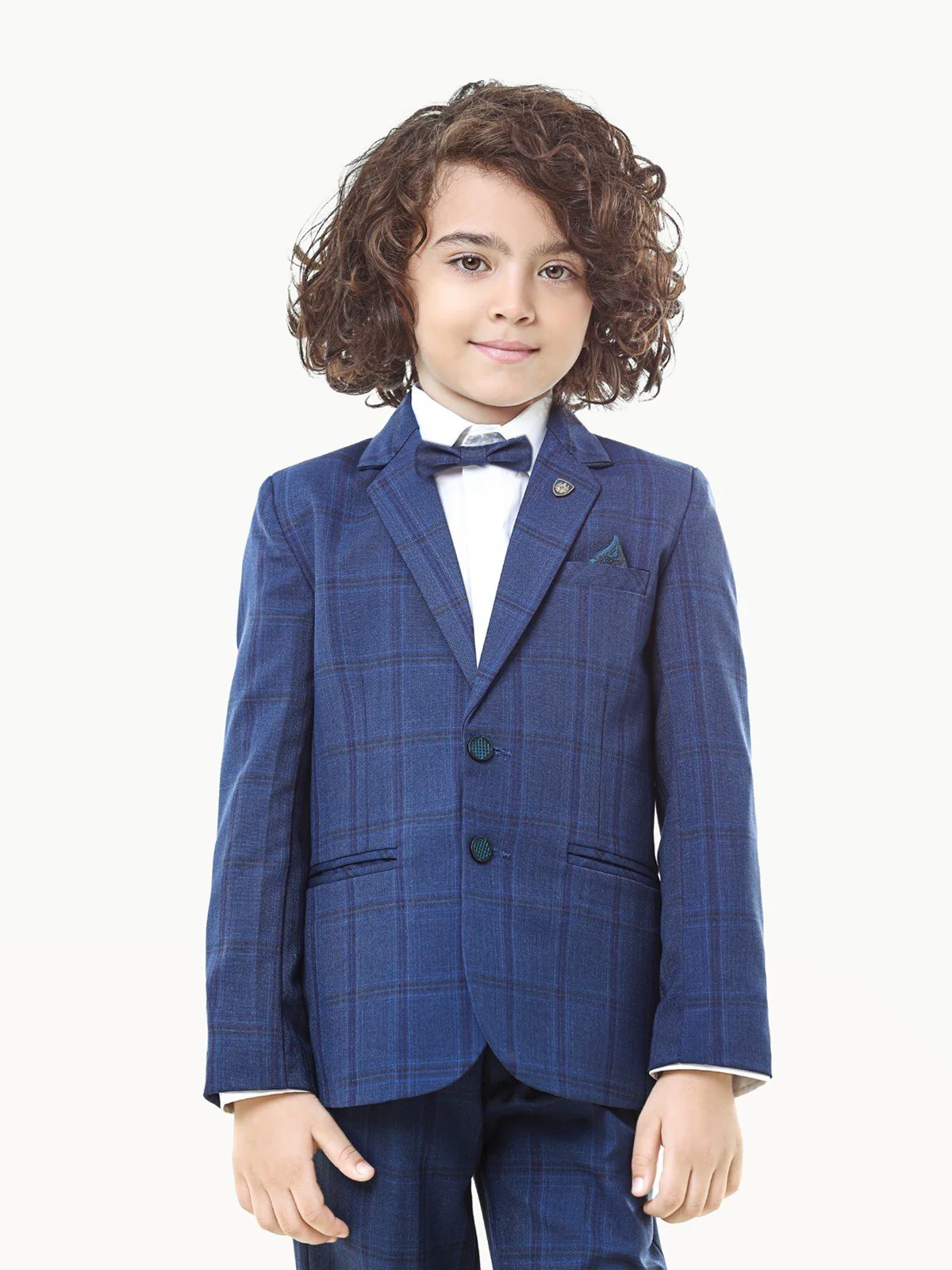 Boy's Royal Blue Coat Pant - EBTCPC22-4467 - Image 2