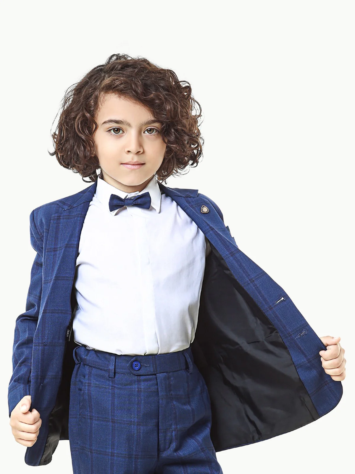 Boy's Royal Blue Coat Pant - EBTCPC22-4467 - Image 4