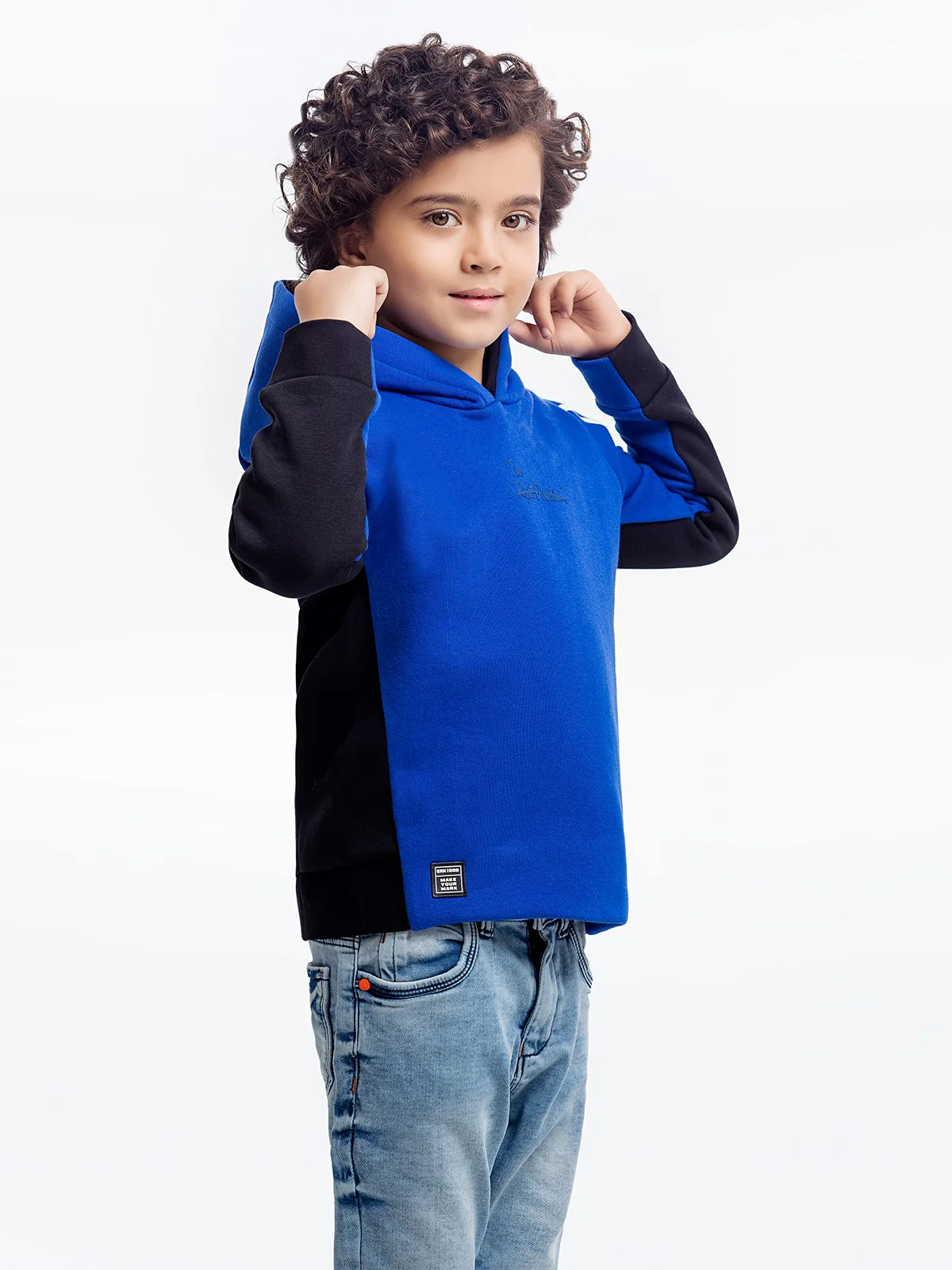 Boy's Royal Blue Hoodie - EBTH23-010 - Image 2