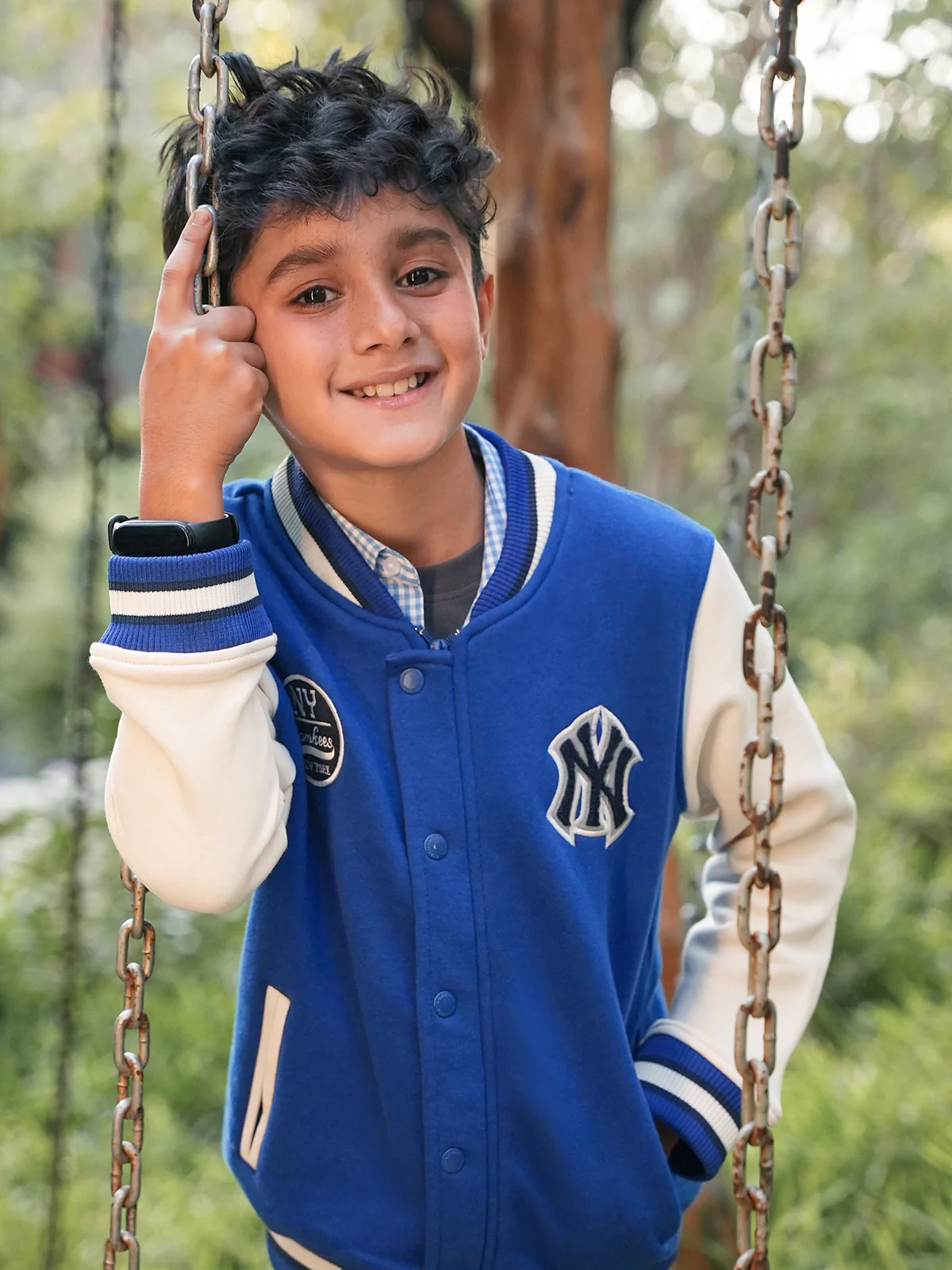 Boy's Royal Blue Jacket - EBTJK23-003 - Image 3