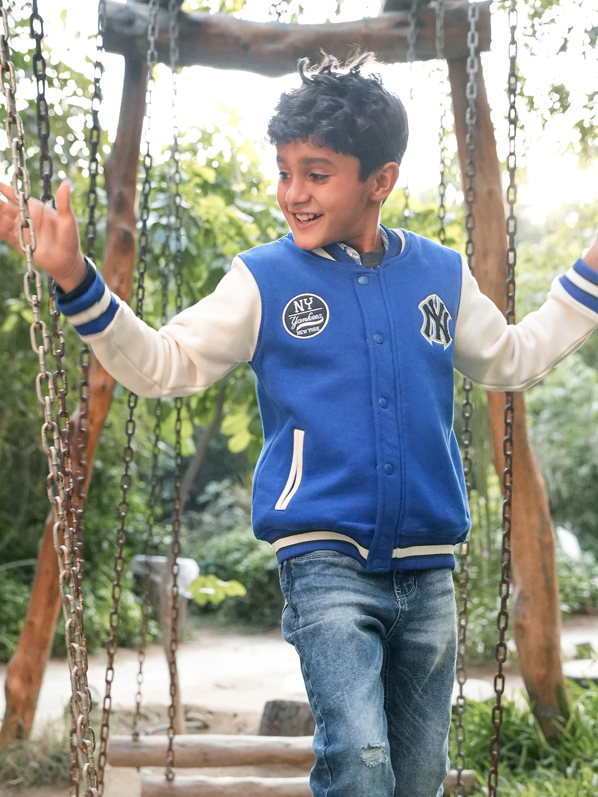 Boy's Royal Blue Jacket - EBTJK23-003 - Image 4
