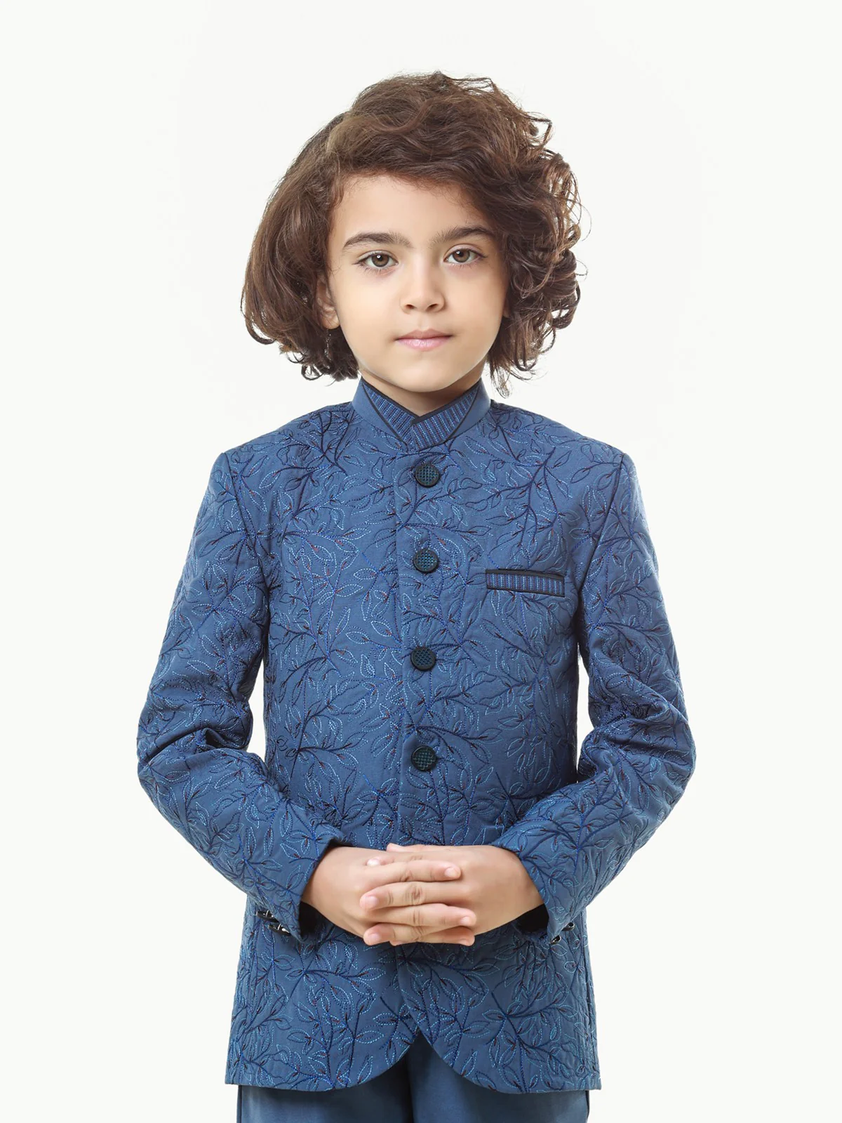 Boy's Royal Blue Prince Suit - EBTPCS22-009 - Image 2