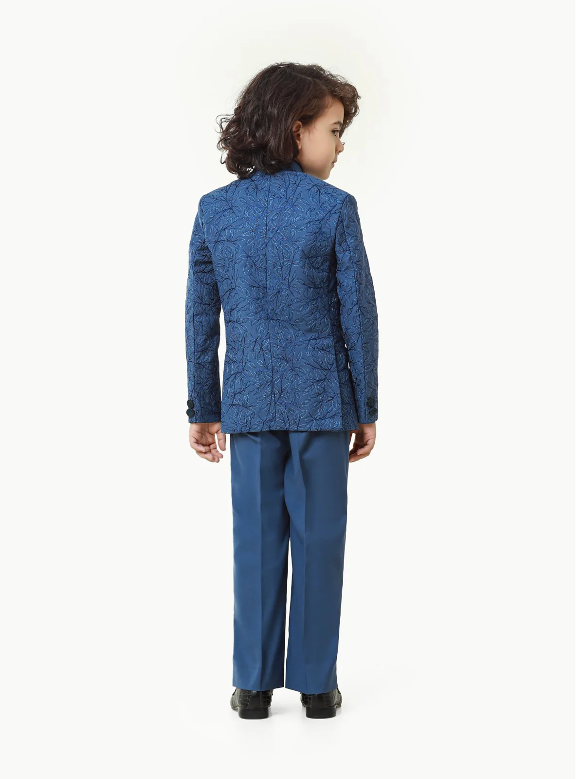 Boy's Royal Blue Prince Suit - EBTPCS22-009 - Image 6