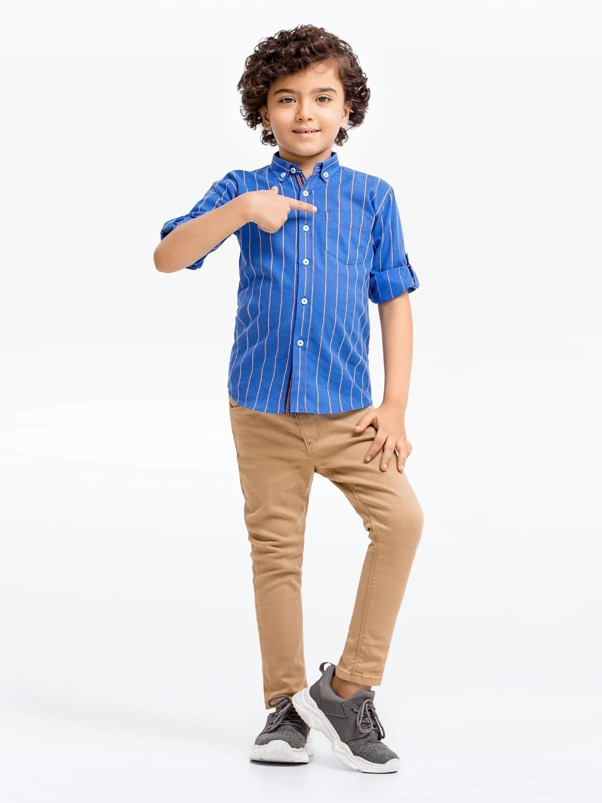 Boy's Royal Blue Shirt - EBTS23-27467 - Image 2