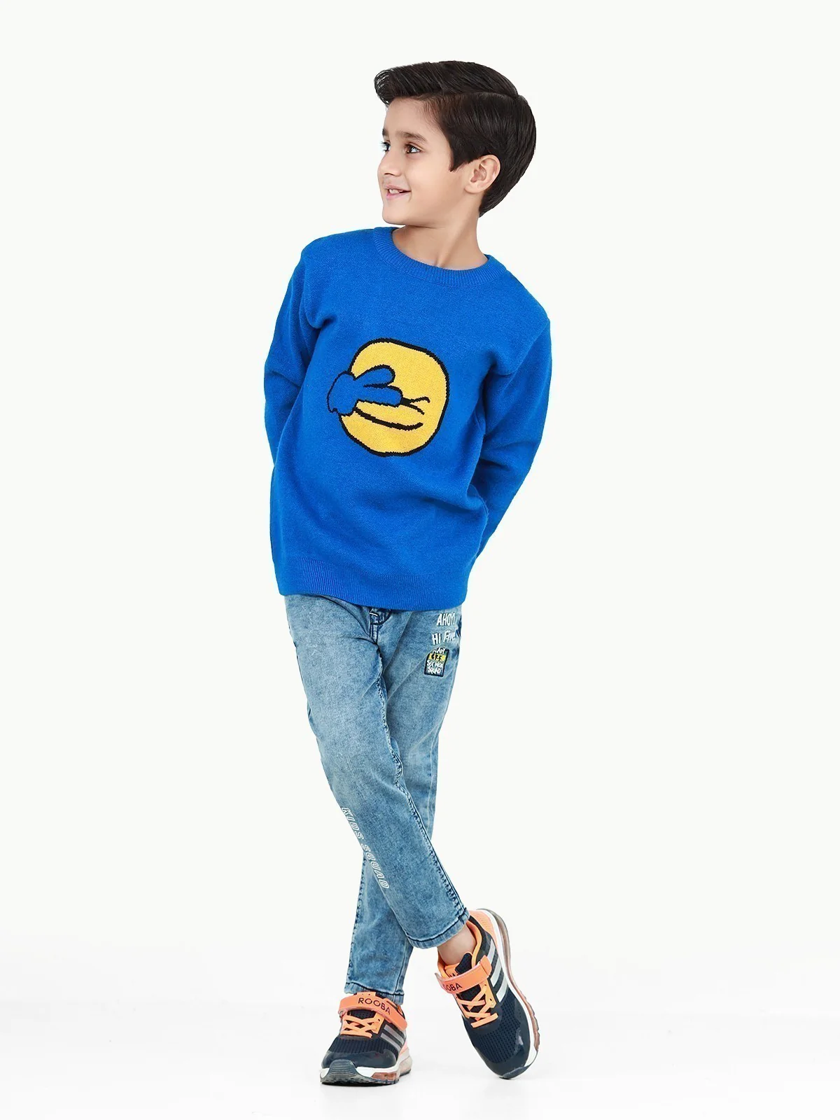 Boy's Royal Blue Sweater - EBTSWT22-001 - Image 2